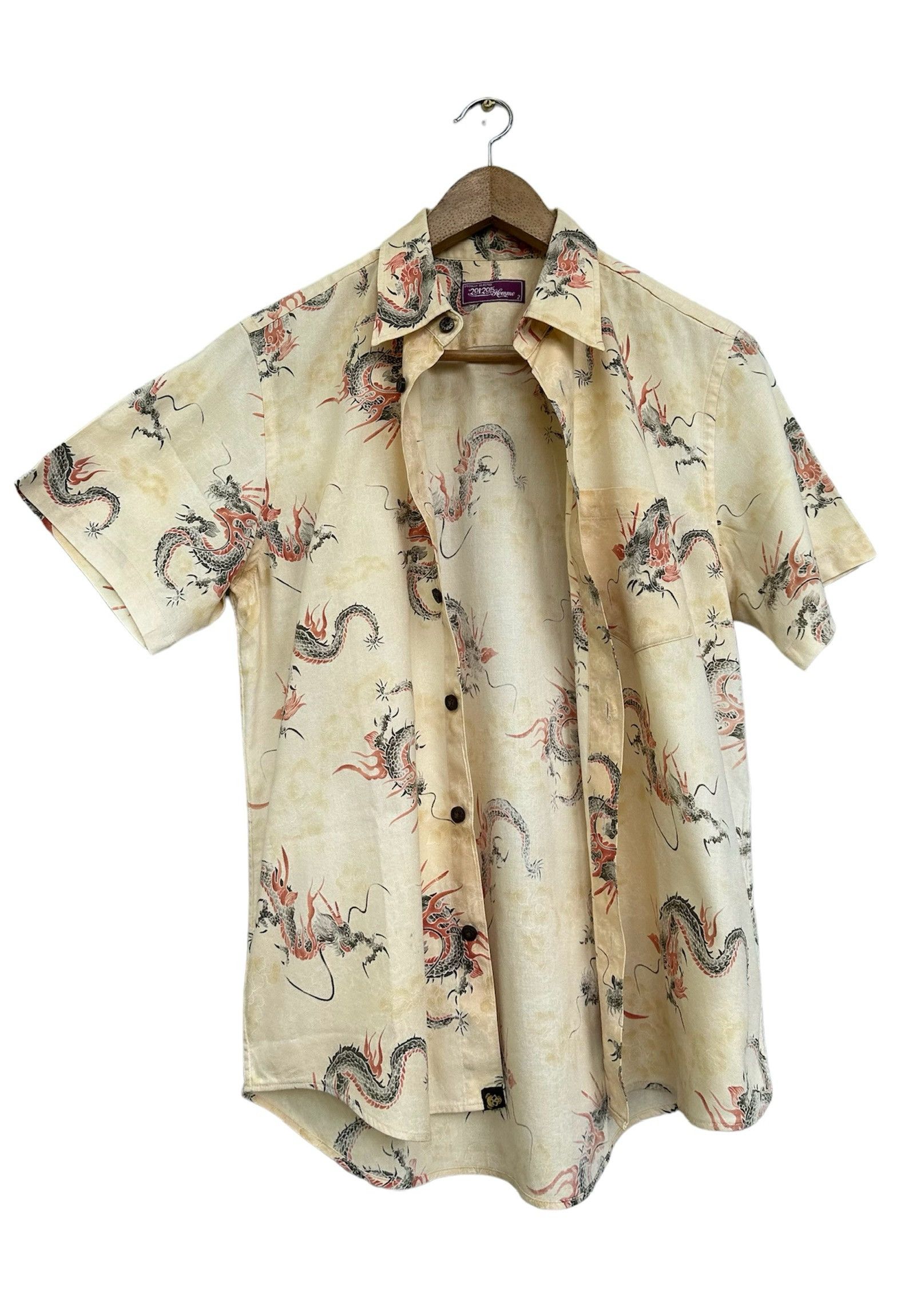 Beauty Beast Rare!! Dragon Plaid Shadow 291295 Specially Selected Printed Size US M / EU 48-50 / 2 - 4 Thumbnail