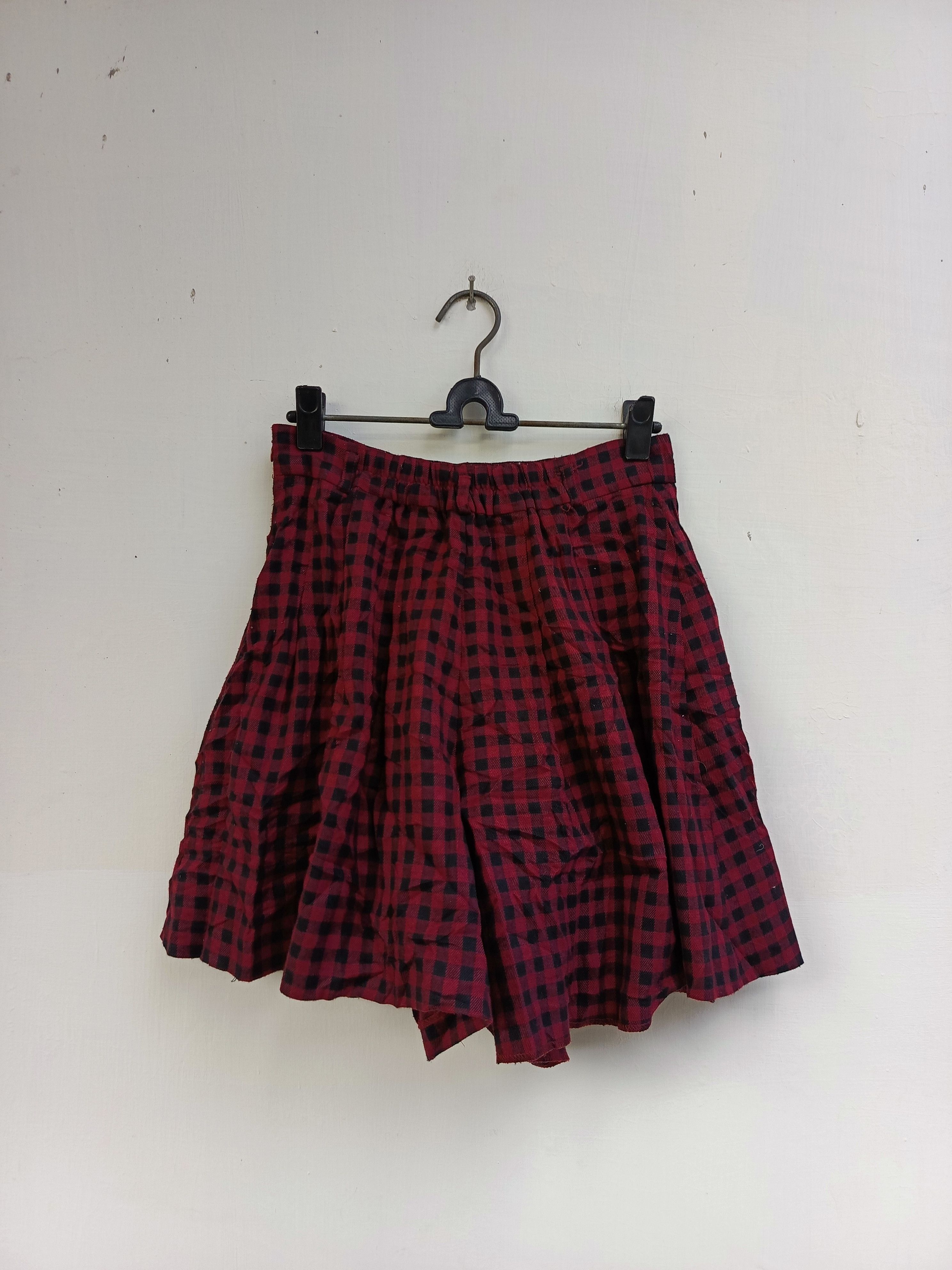 Japanese Brand Colza plaid punk skirt Size 28" / US 6 / IT 42 - 5 Thumbnail