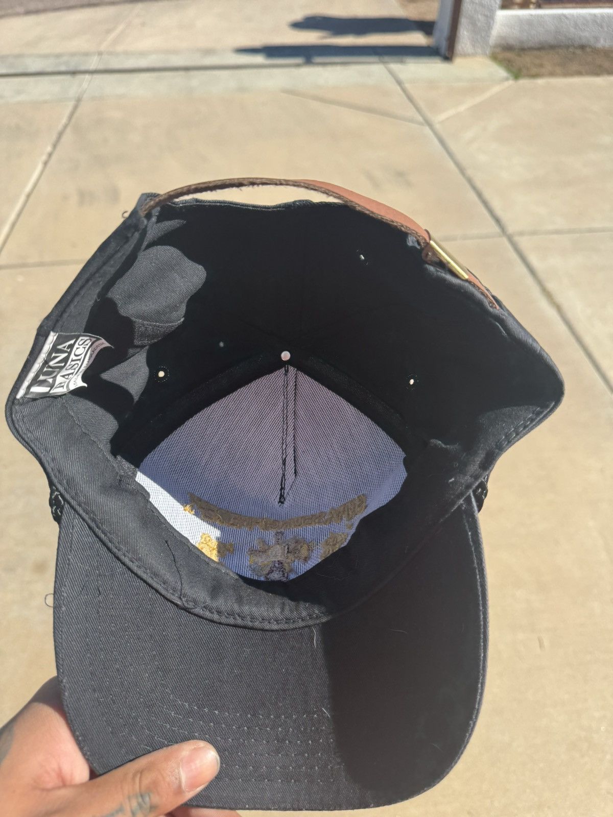 Vintage 1998 tecate/score denim cap Size ONE SIZE - 2 Thumbnail