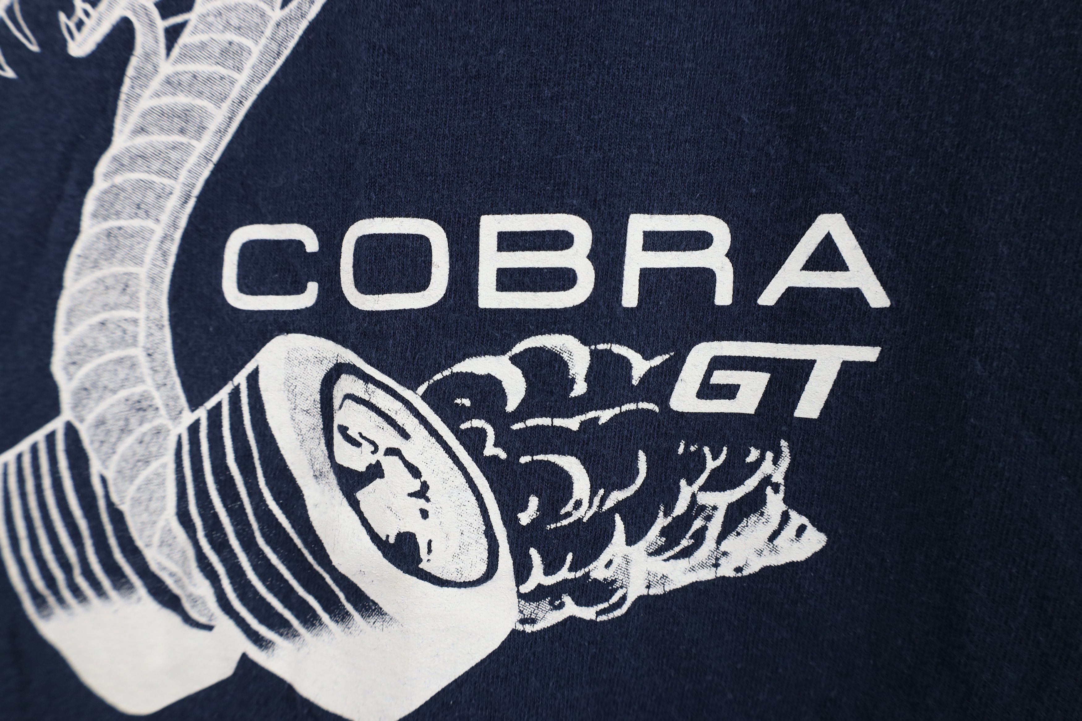 Vintage Vintage Y2K Ford Motor Company Cobra GT T-Shirt Blue Size US XL / EU 56 / 4 - 8 Thumbnail