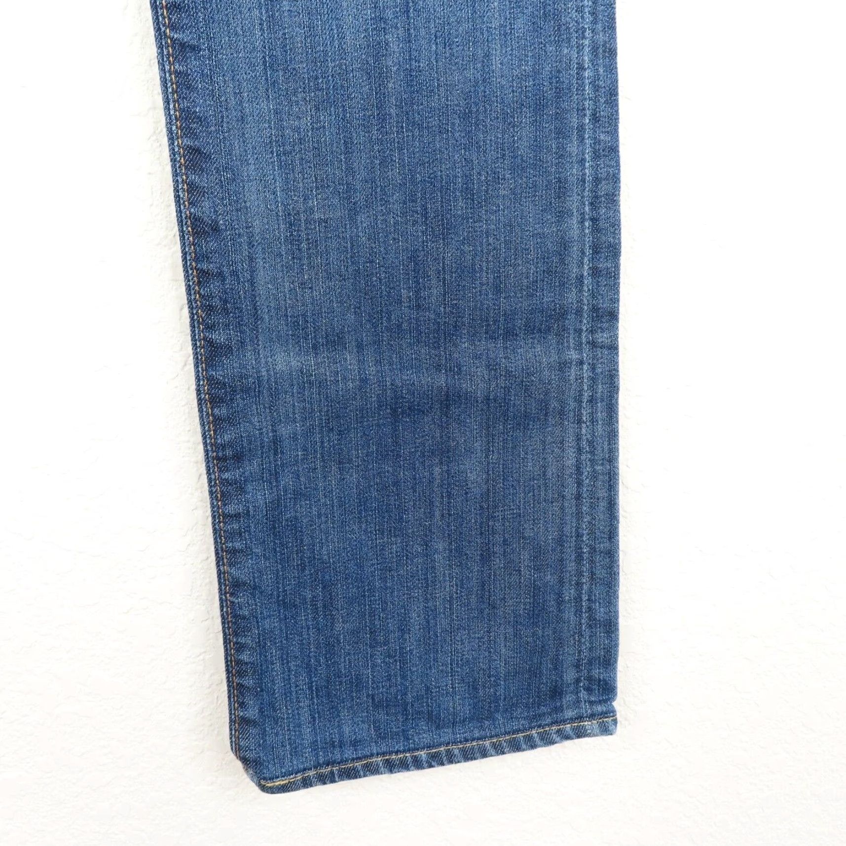 Denime VINTAGE? No. AG Adriano Goldschmied Women Jeans The Kiss Slim Straight Blue Denim 26 Regular Straight 5-Pocket Womens Mens etc Size 26" / US 2 / IT 38 - 3 Thumbnail