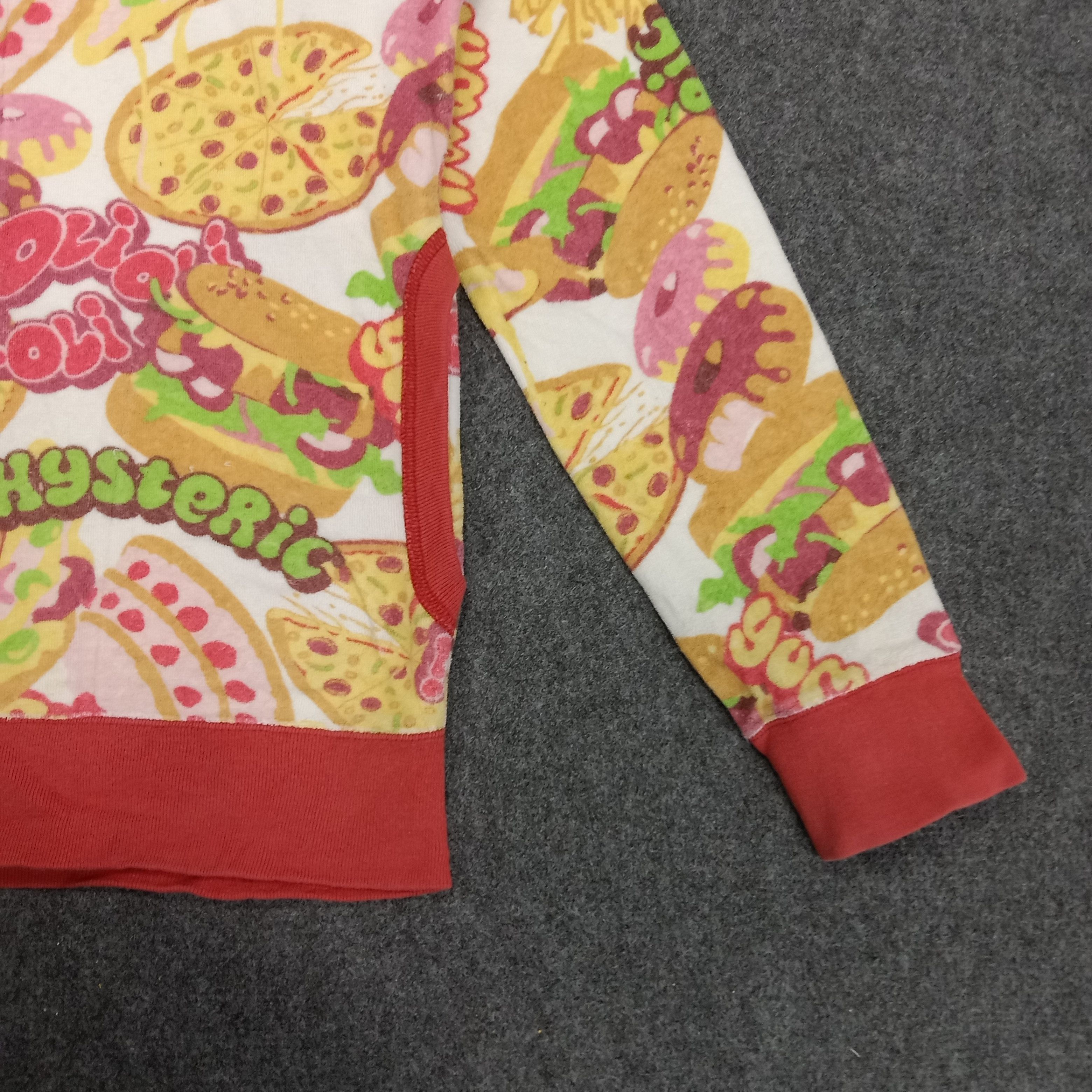 Hysteric Glamour × Japanese Brand × Vintage Hysteric Glamour Japanese Brand Fullprint Hoodies Size US XS / EU 42 / 0 - 3 Thumbnail