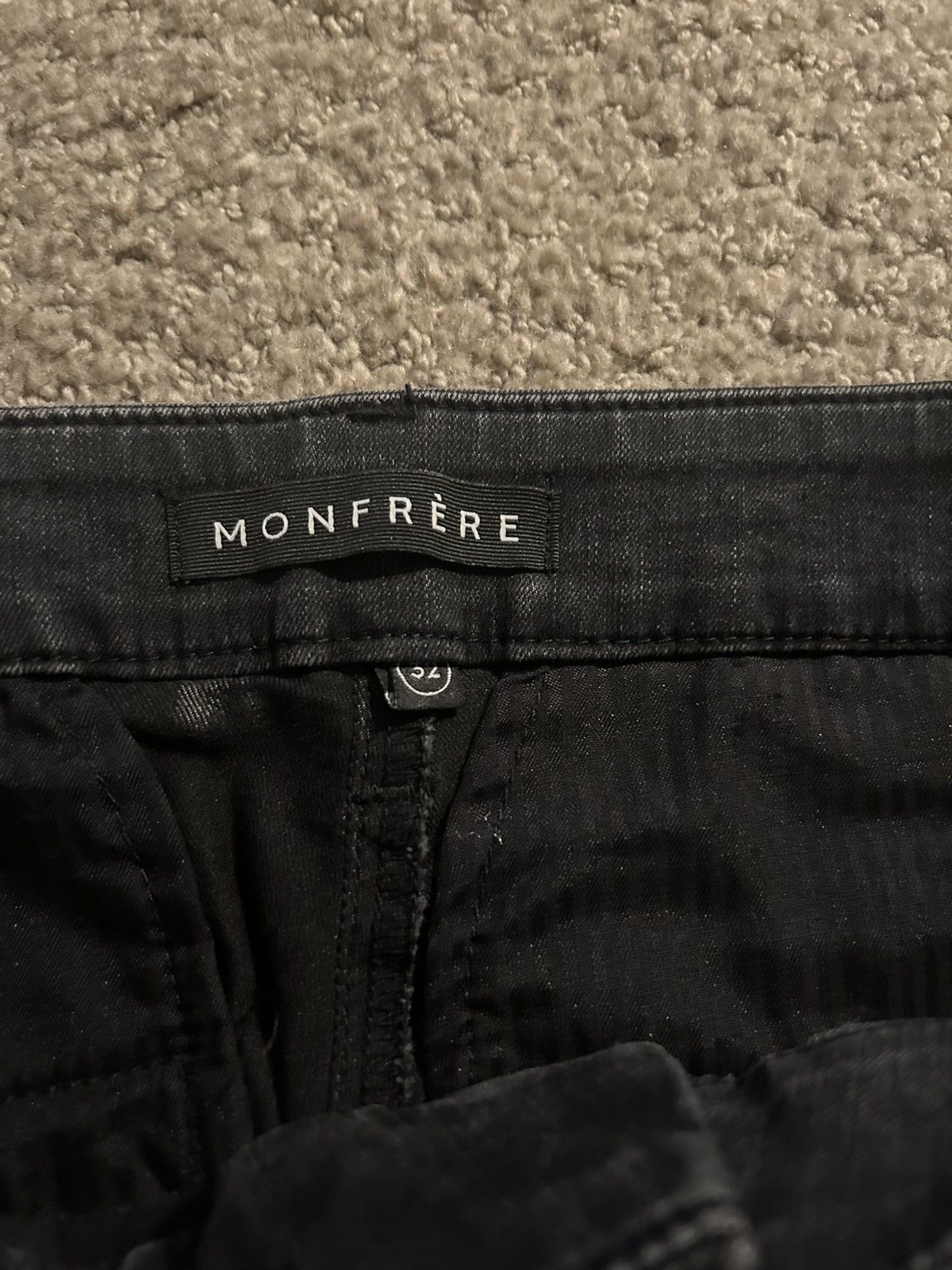 MONFRERE Monfrere bleach acid wash pants Size US 31 - 3 Thumbnail