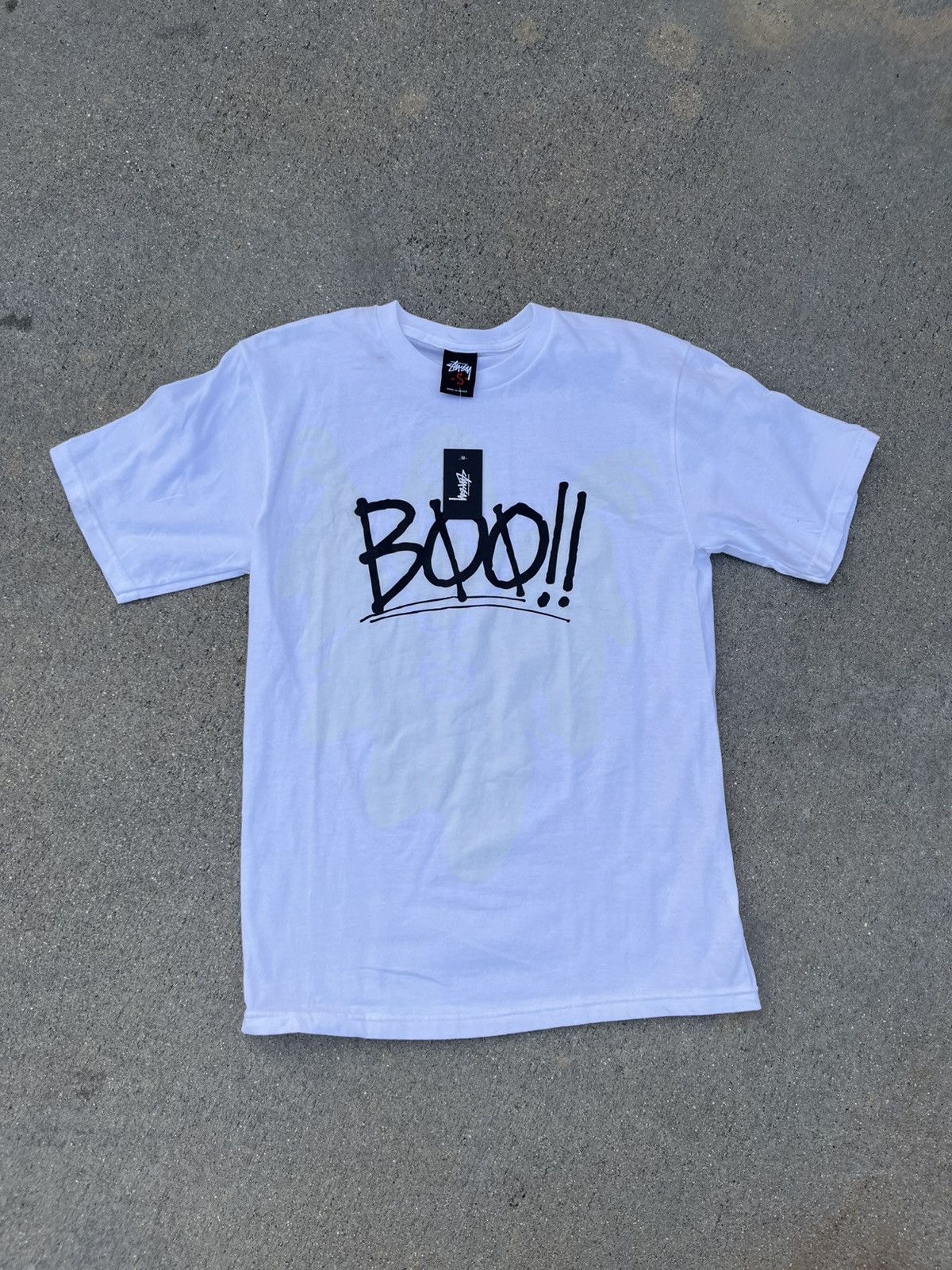 Stussy × Vintage Stussy Boo Halloween Exclusive Vintage Rare Tee Size US S / EU 44-46 / 1 - 1 Thumbnail