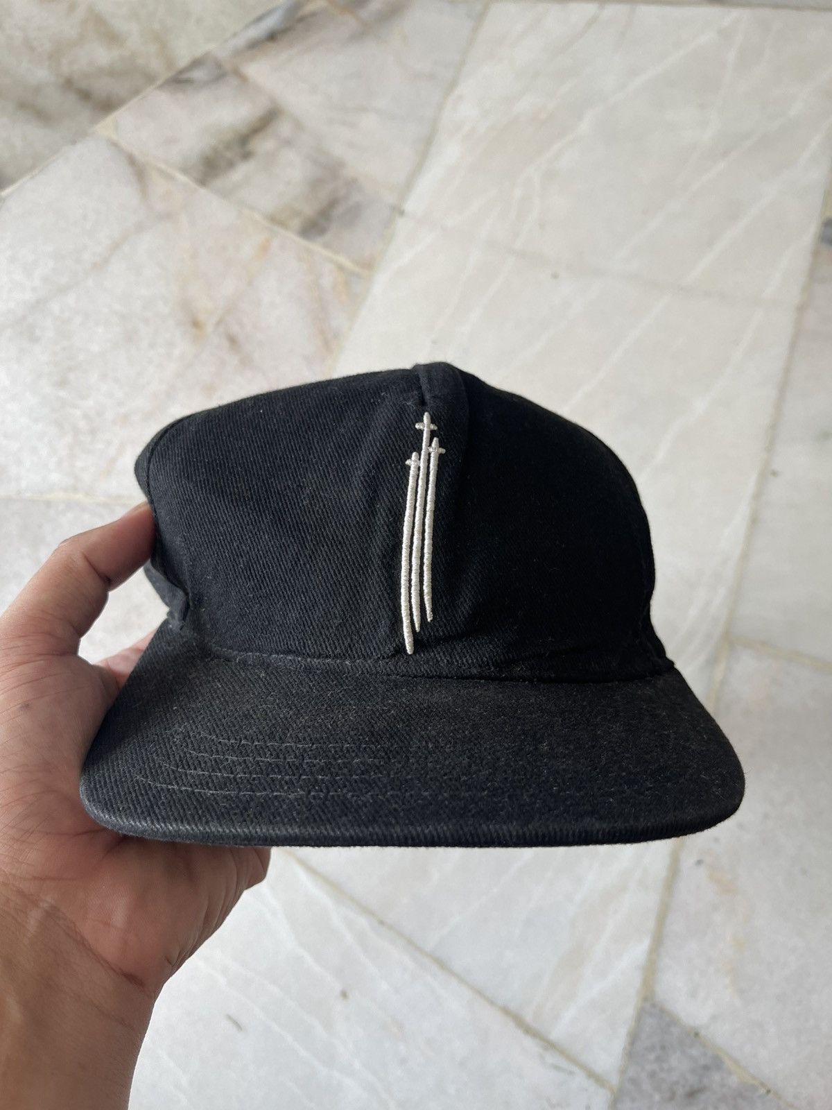 Chrome Hearts Chrome Hearts Three Cross Sword Hat Size ONE SIZE - 1 Thumbnail