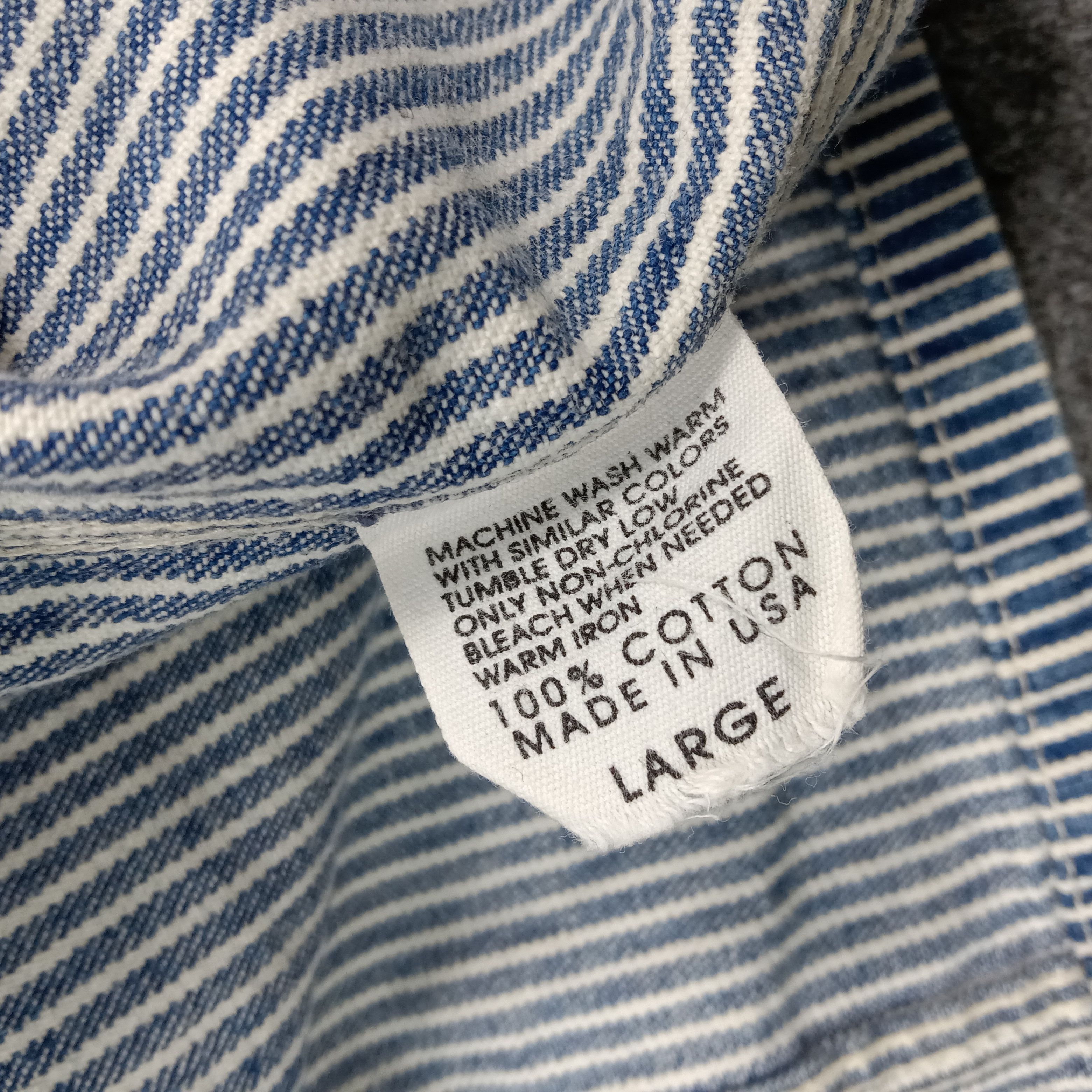 Vintage Vintage Union Made 68 & Brothers Stripe Coat Jacket C279N11 Size US L / EU 52-54 / 3 - 8 Thumbnail