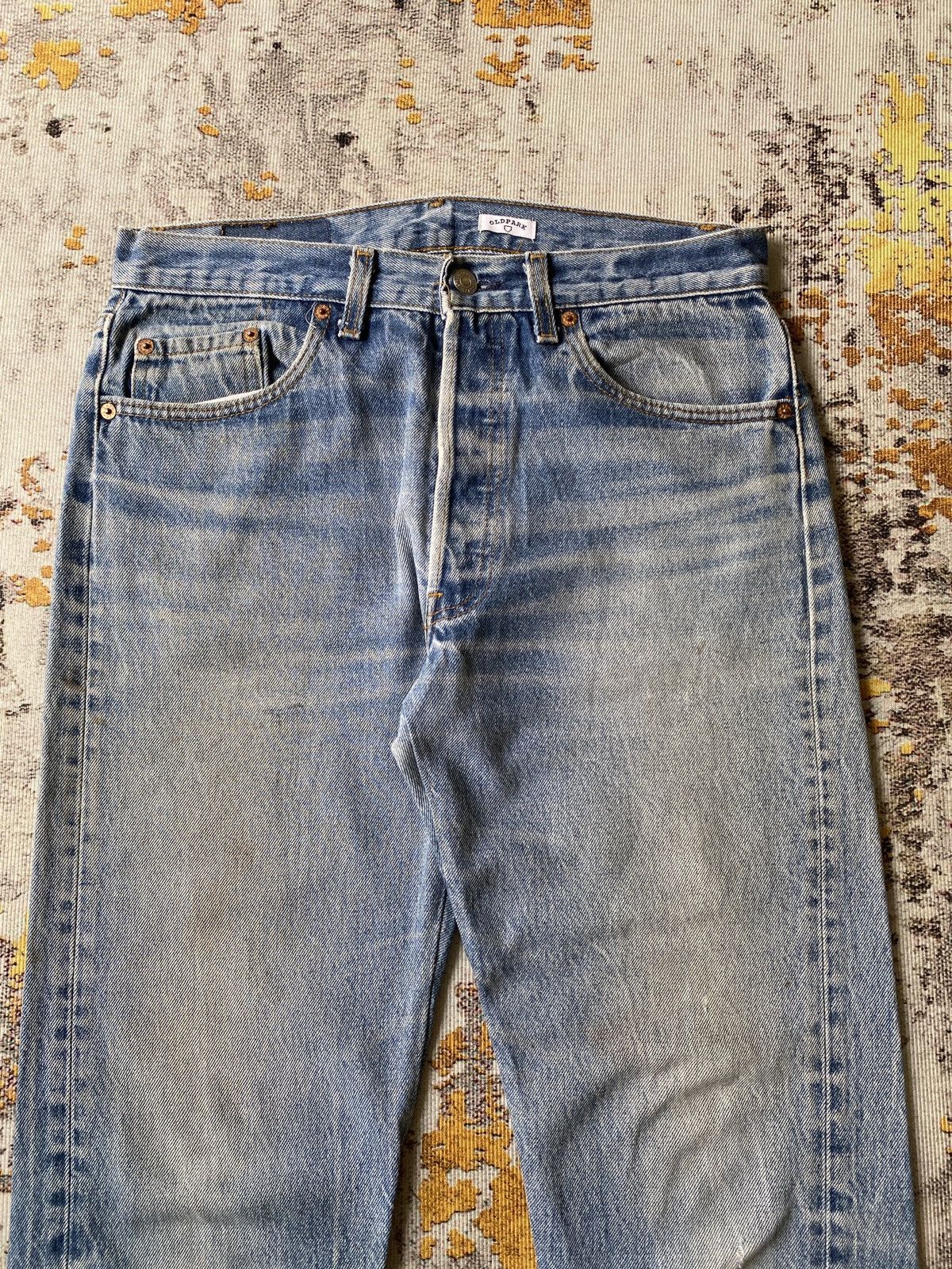 Old Park Levi’s X Oldpark Japan Reconstructed Distressed Denim Size US 30 / EU 46 - 5 Thumbnail