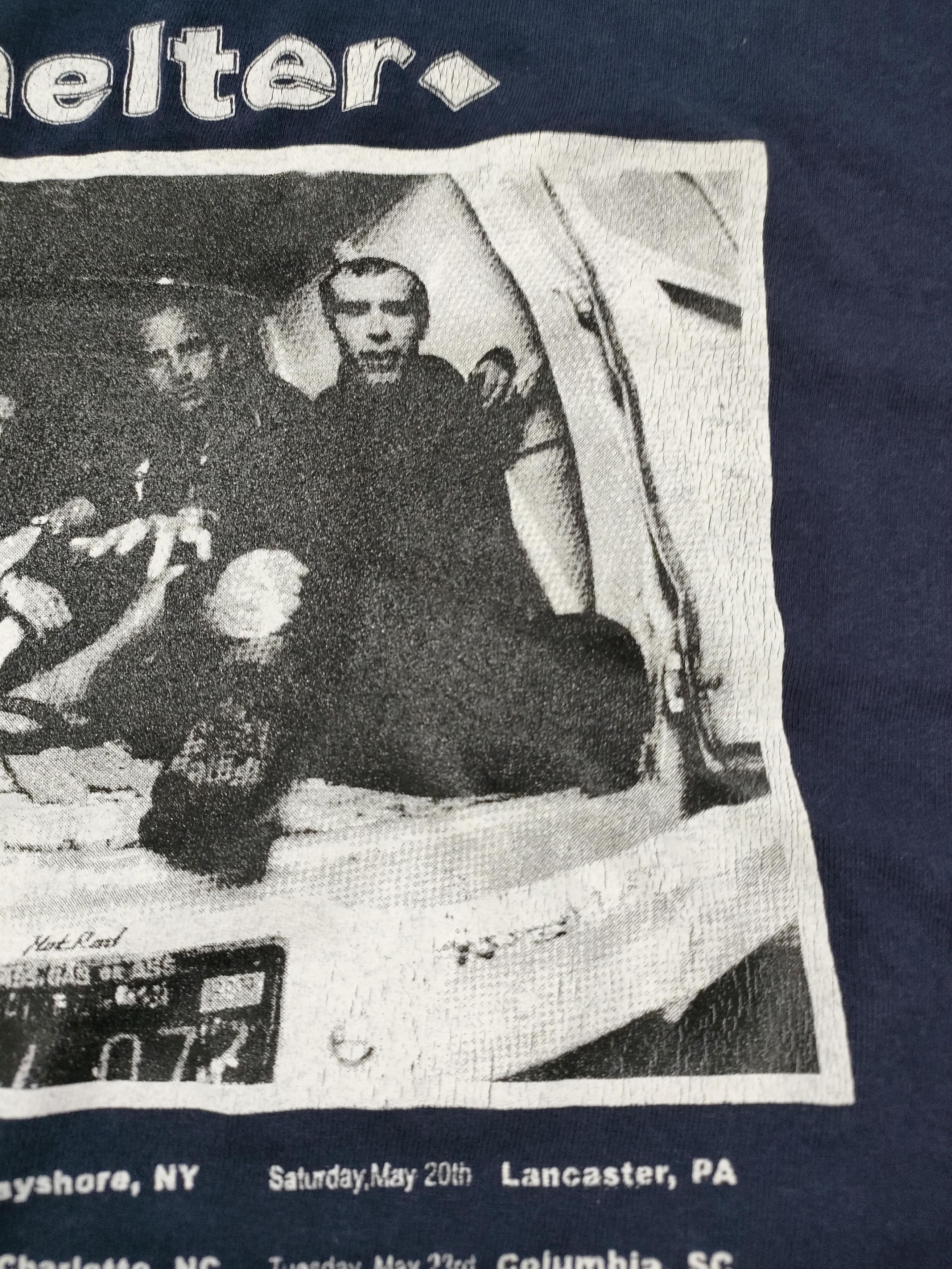 Band Tees × Vintage Early 00s SHELTER - IN THE VAN AGAIN TOUR 2000 Vintage Tee Size US XXL / EU 58 / 5 - 5 Thumbnail