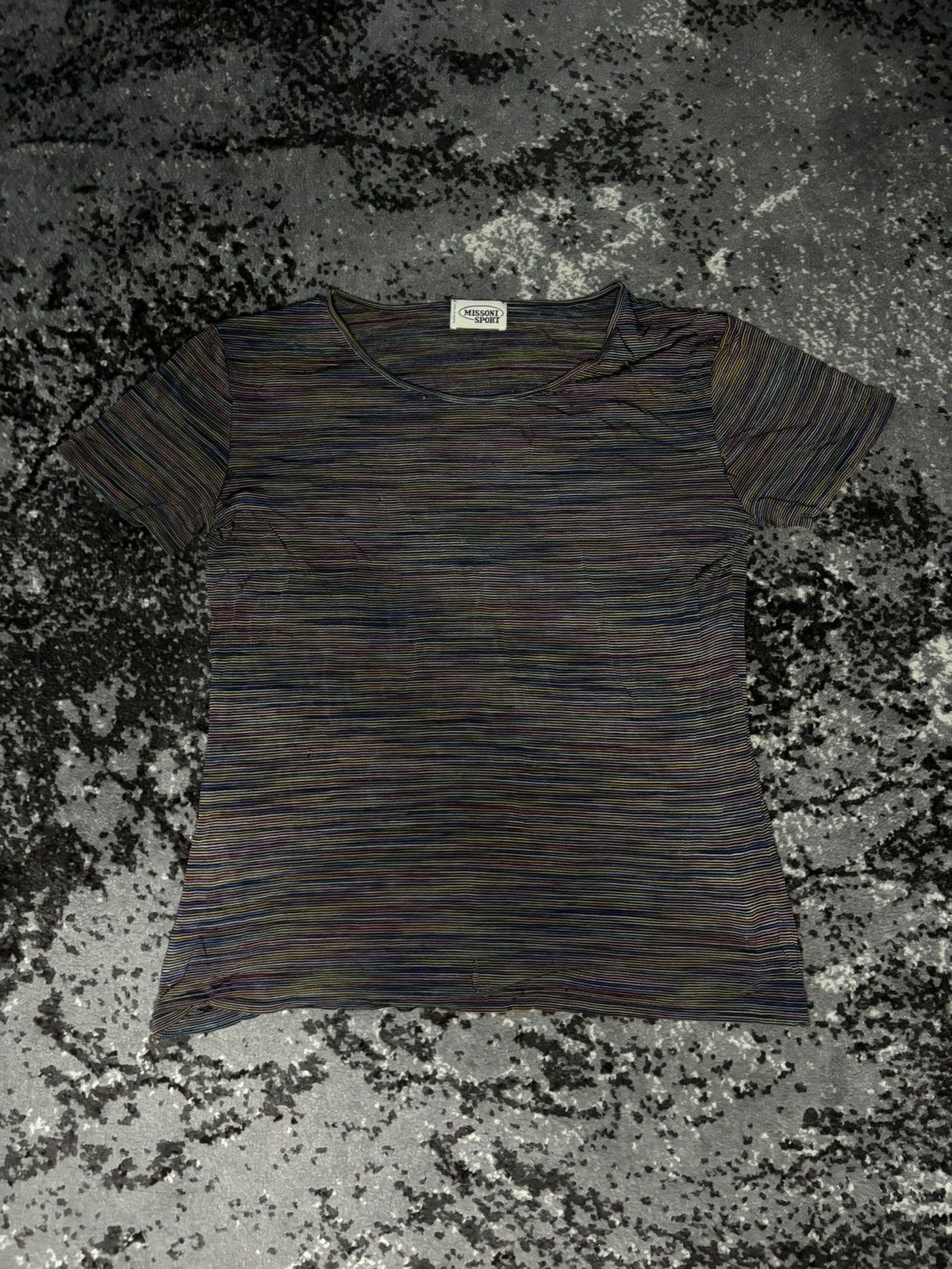 Missoni × Vintage Vintage T-shirt Missoni Multicolour Size L / US 10 / IT 46 - 1 Thumbnail