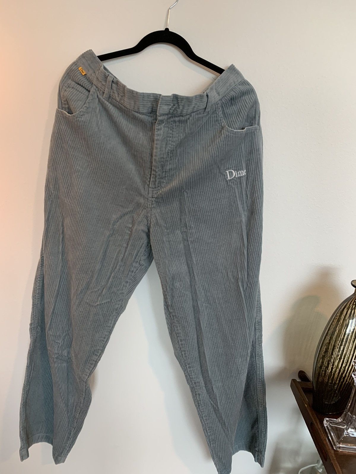 Dime Dime Blue Corduroy Trousers Size US 36 / EU 52 - 1 Thumbnail