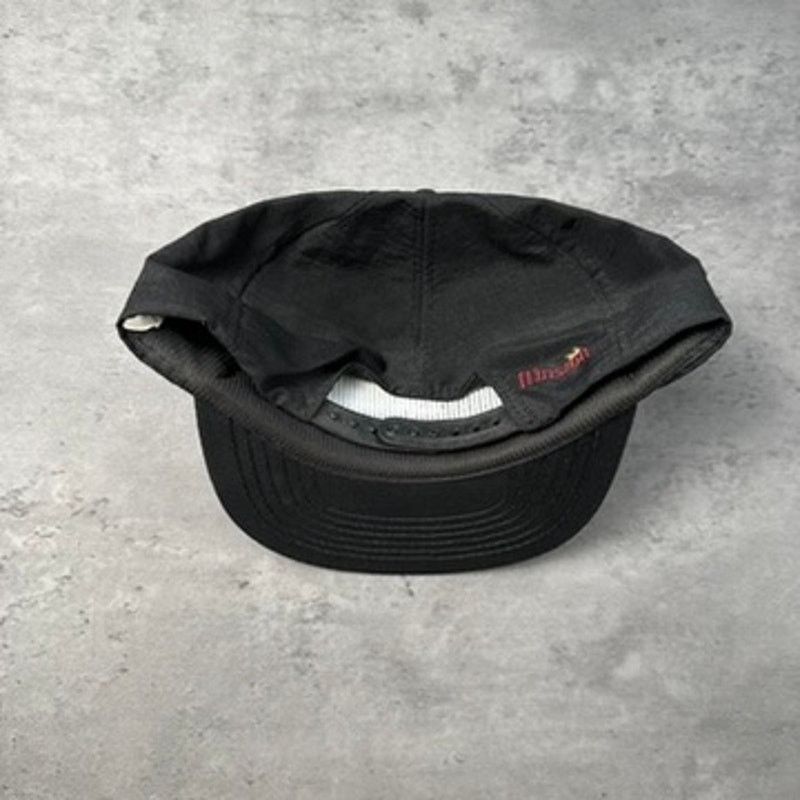 Vintage Vintage The Wrap Only Winston Has It Cigarette Black Hat Size ONE SIZE - 4 Thumbnail
