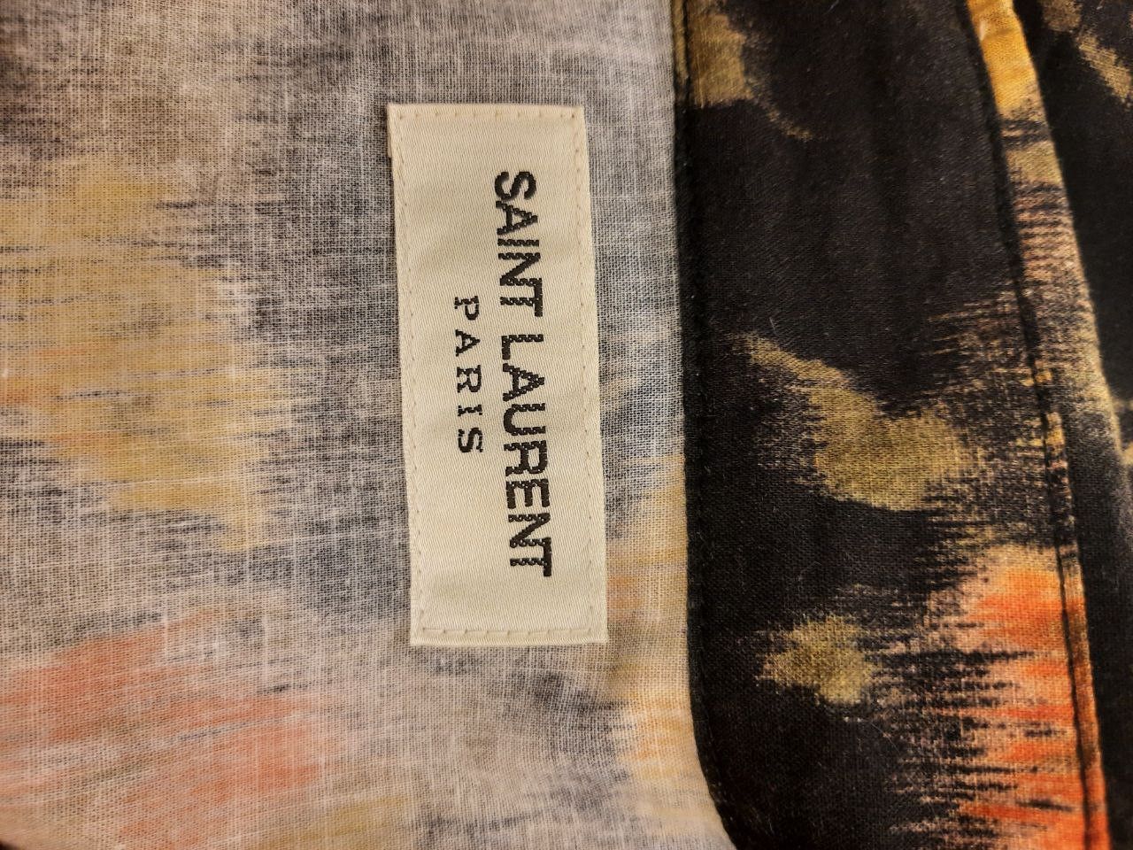 Saint Laurent Paris Western Floral Shirt Size US M / EU 48-50 / 2 - 3 Thumbnail