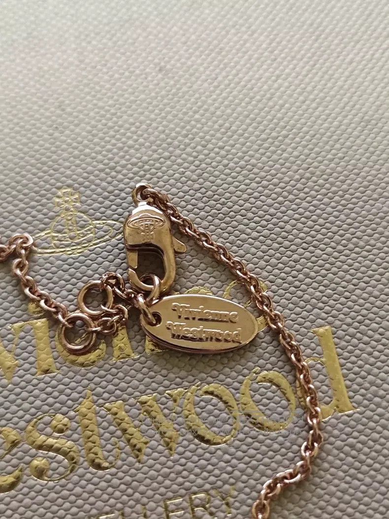 Vivienne Westwood vivienne westwood Rose Gold and White Mother-of-Pearl Hear Size ONE SIZE - 3 Thumbnail