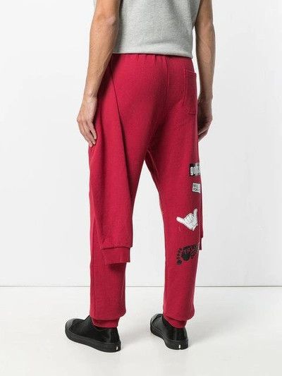 EX INFINITAS TIE FRONT SURF STICKER RED TRACKPANT. SIZE M Size US 32 / EU 48 - 3 Thumbnail