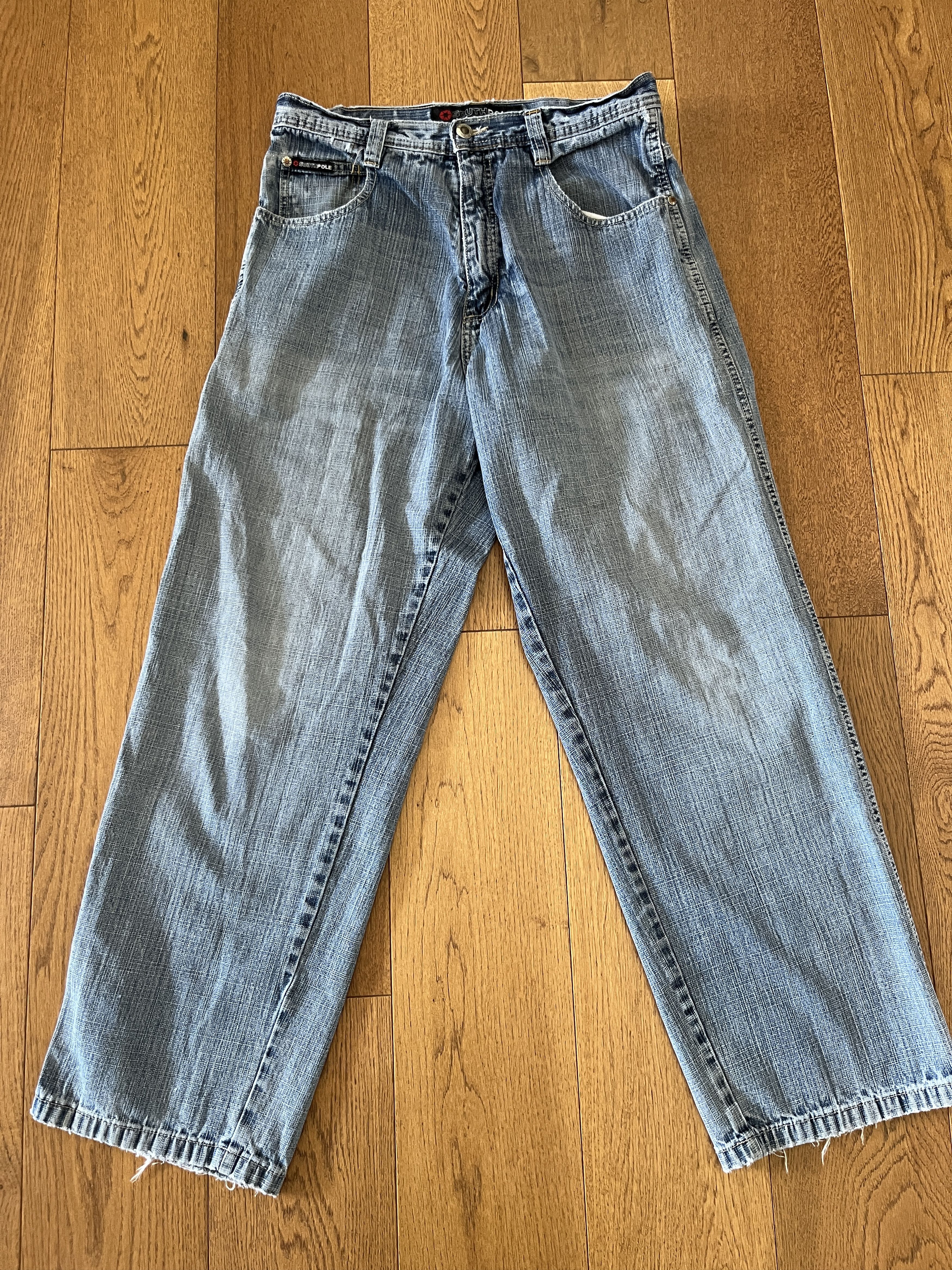 Southpole Vintage Y2K Southpole Authentic Baggy Wide Leg Jeans 34 Size US 34 / EU 50 - 1 Thumbnail