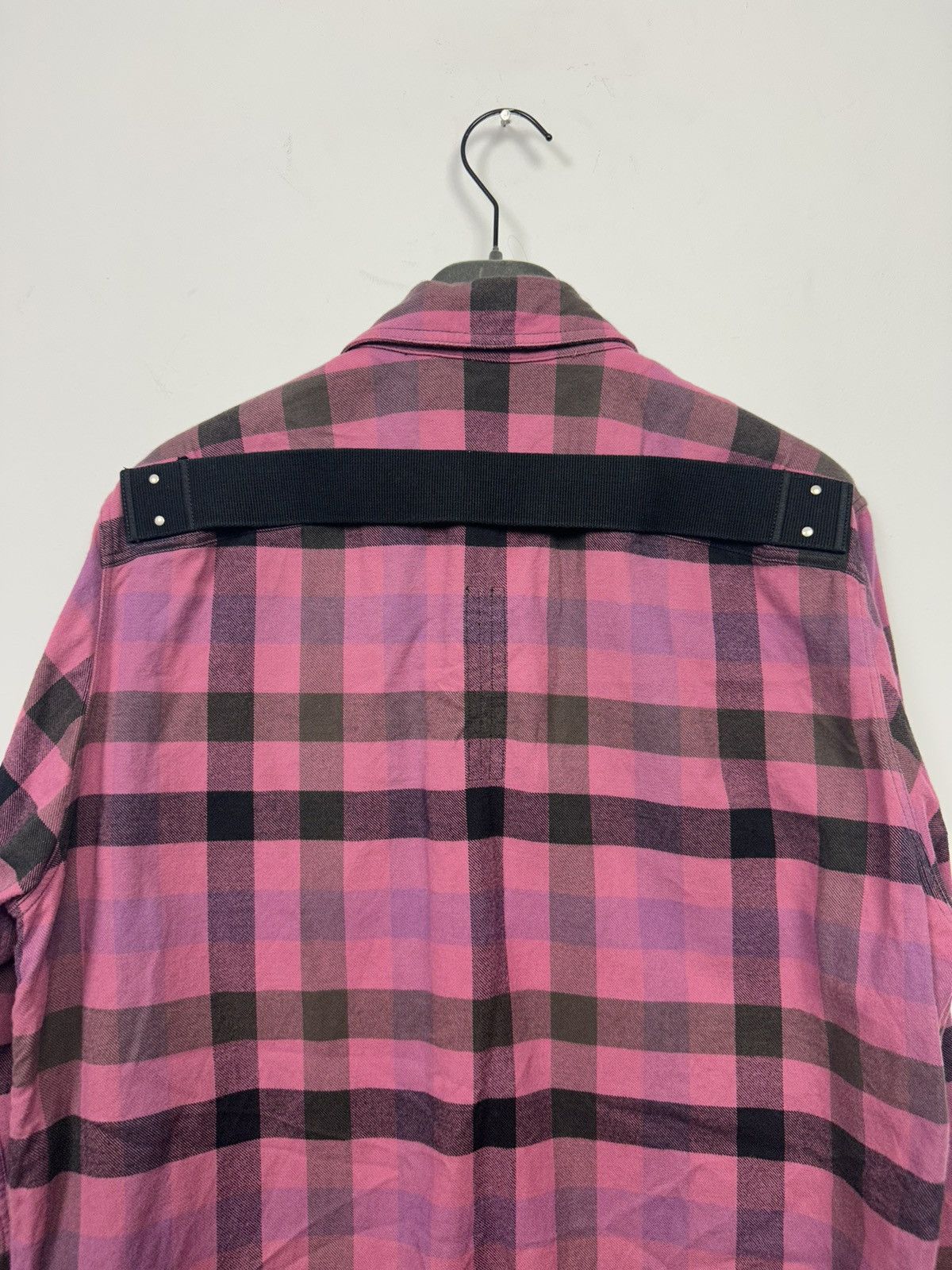 Rick Owens SS23 ‘EDFU’ Pink Plaid Overshirt Size US S / EU 44-46 / 1 - 6 Thumbnail