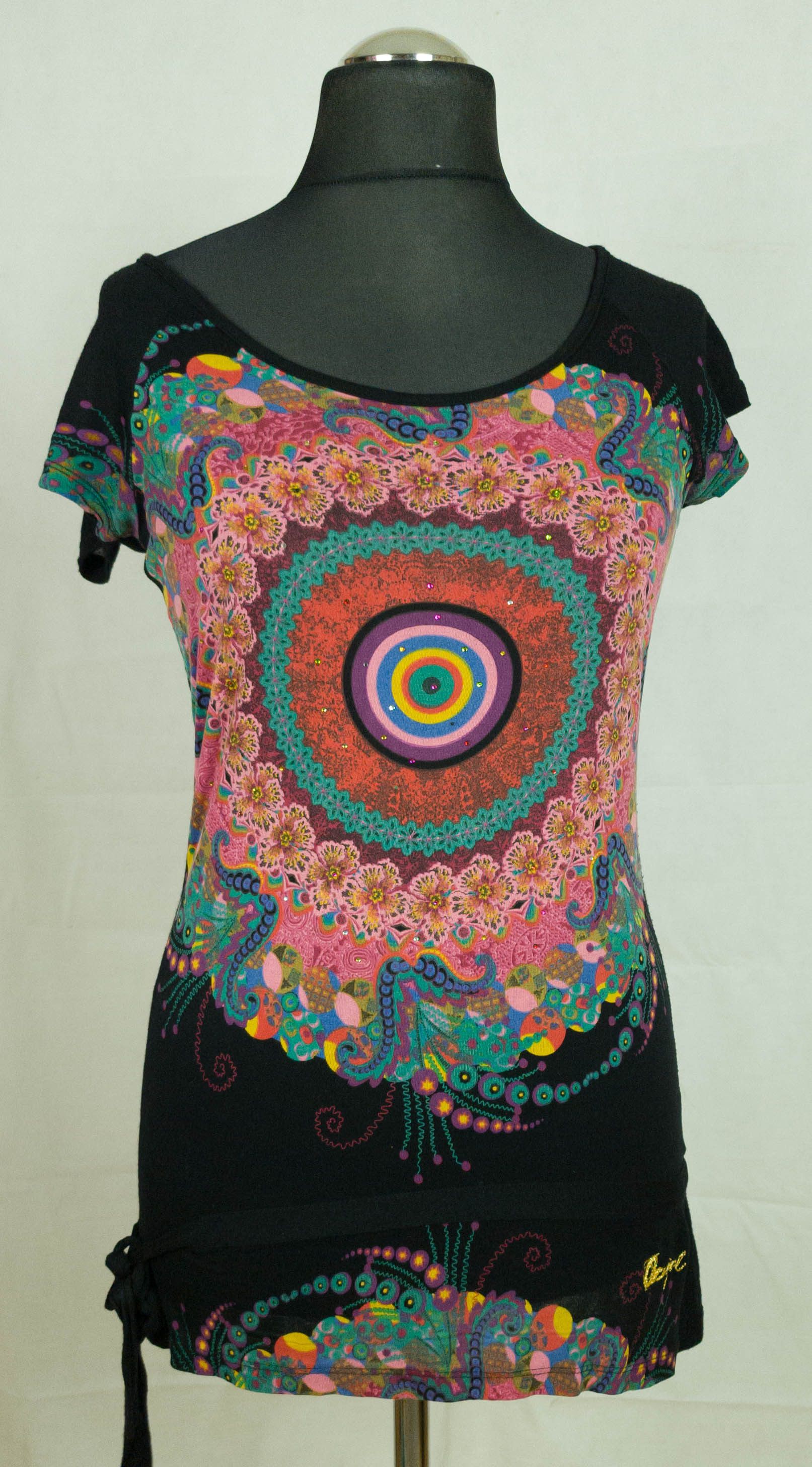 Desigual Desigual womens top tunica size S-M ( LABEL XS) gc Size S / US 4 / IT 40 - 1 Thumbnail