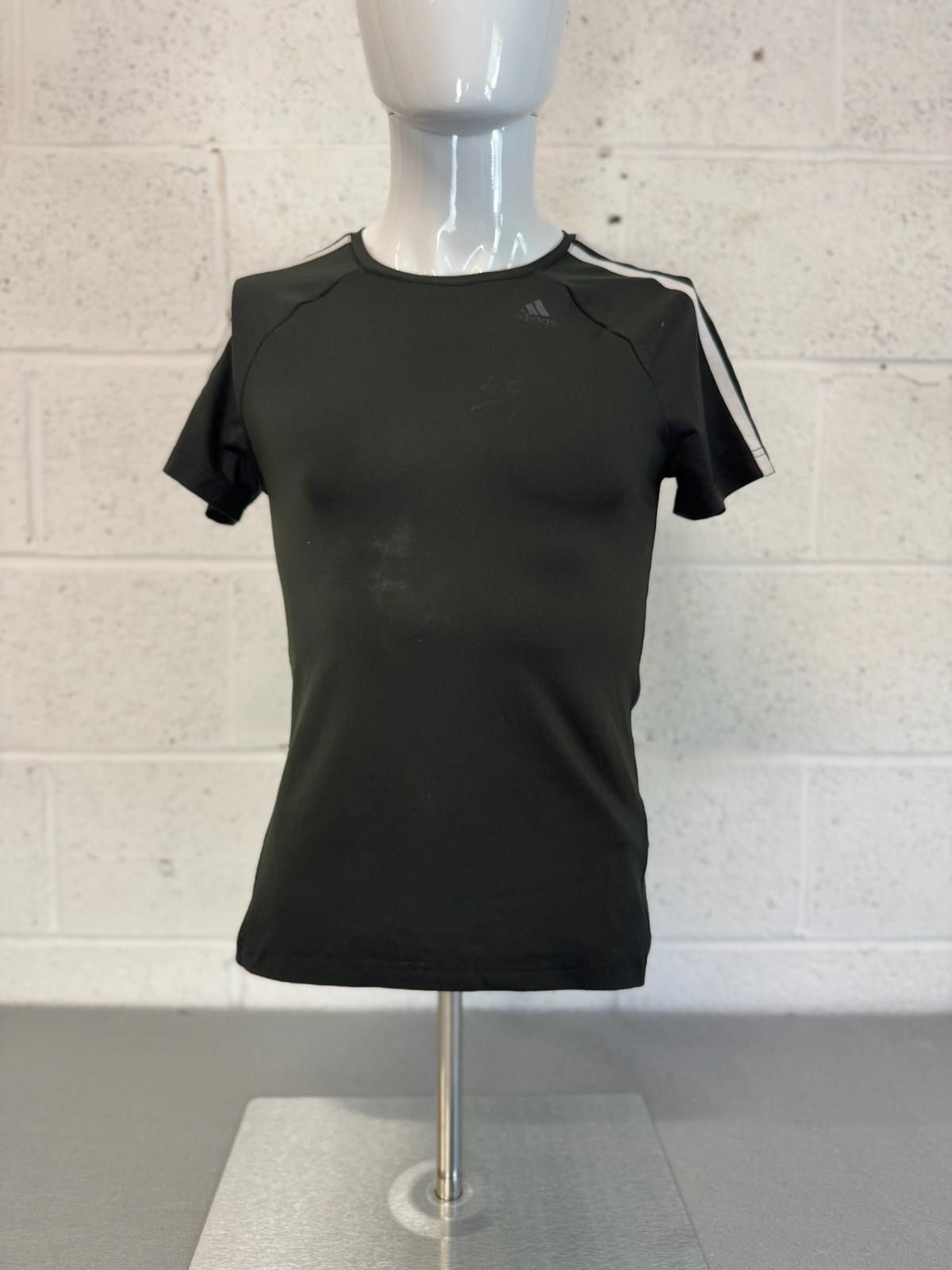 Adidas Adidas Classic Black Training T-Shirt Womens Size S Size S / US 4 / IT 40 - 1 Thumbnail