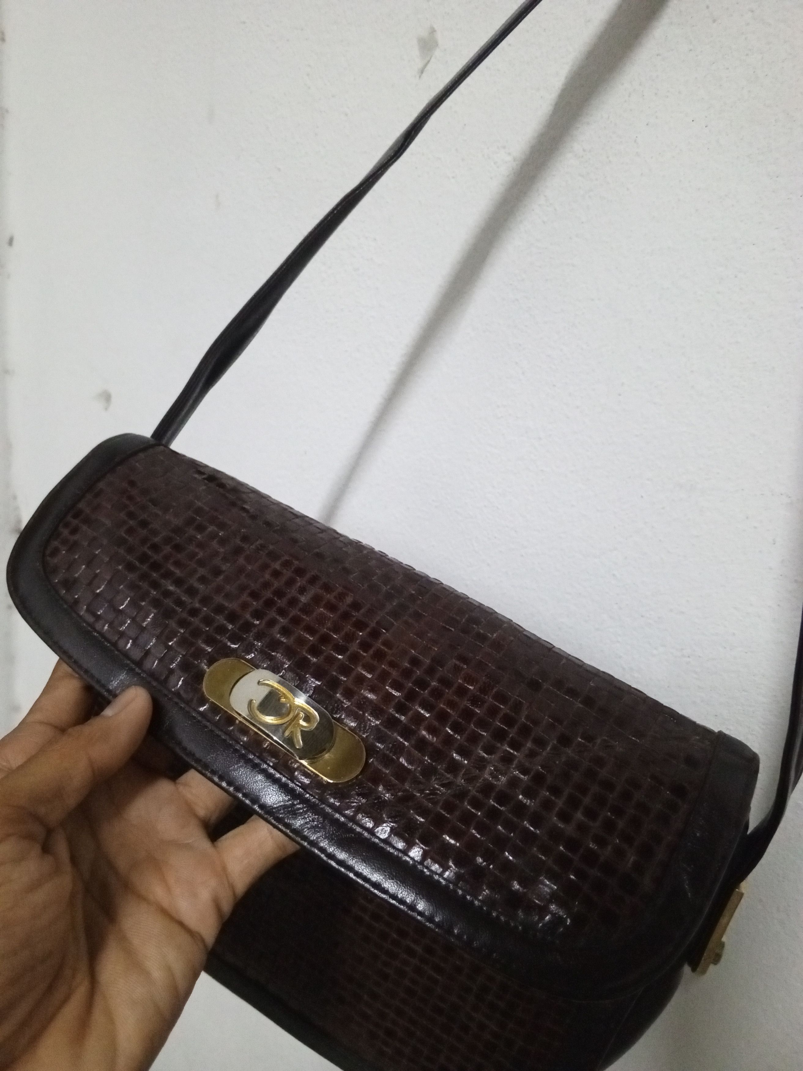 Oscar De La Renta Vintage Japan brand 🔥Oscar De La Renta Leather 🔥 Size ONE SIZE - 5 Thumbnail