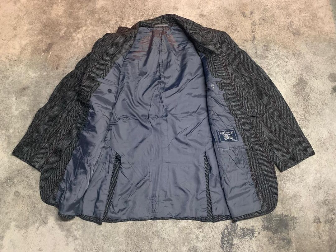 Burberry Vintage Burberrys Wool Blazer Size 44R - 8 Thumbnail