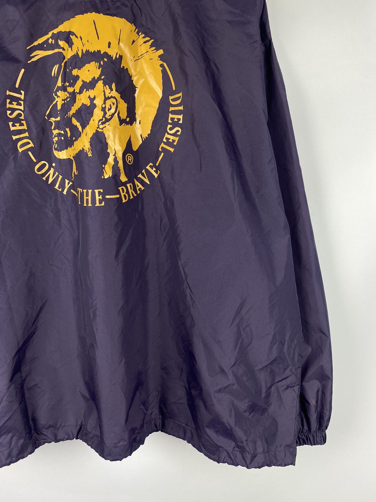 Diesel × Vintage VTG Diesel men’s nylon big logo coach jacket size L Size US L / EU 52-54 / 3 - 6 Thumbnail