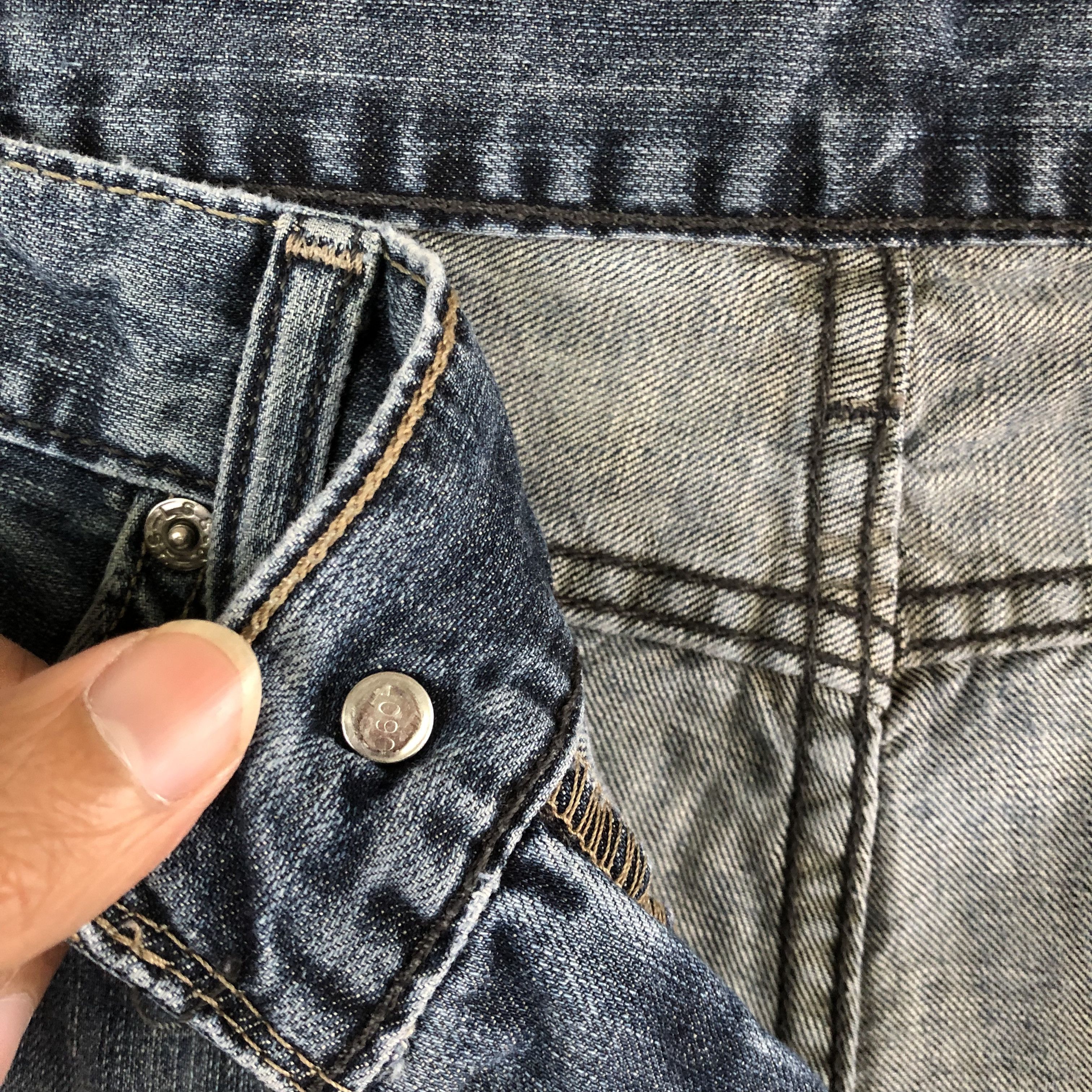 Levi's Vintage Levis Straight Leg Jeans Levi's Faded Denim Pants Size US 34 / EU 50 - 8 Thumbnail