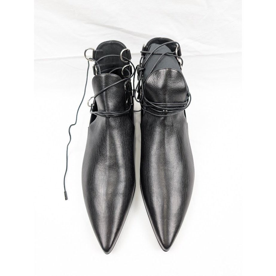 Saint Laurent Paris o1rshd1 Goth 15 Lace Up Shoes in Nero Size US 8 / EU 41 - 14 Thumbnail