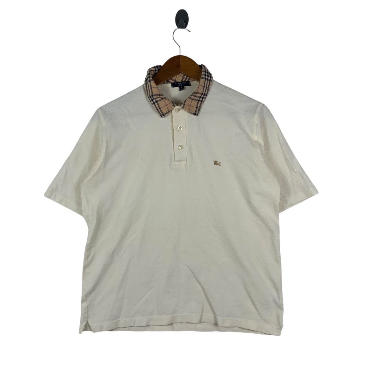 Burberry Vintage BURBERRY LONDON Made In England Nova Collar Shirt Size US S / EU 44-46 / 1 - 1 Thumbnail