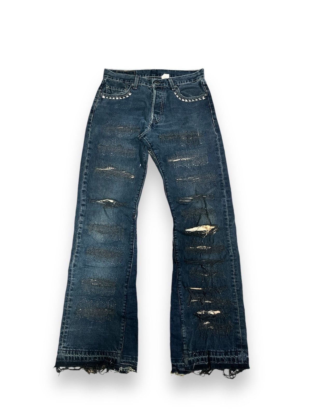 Re worked denim