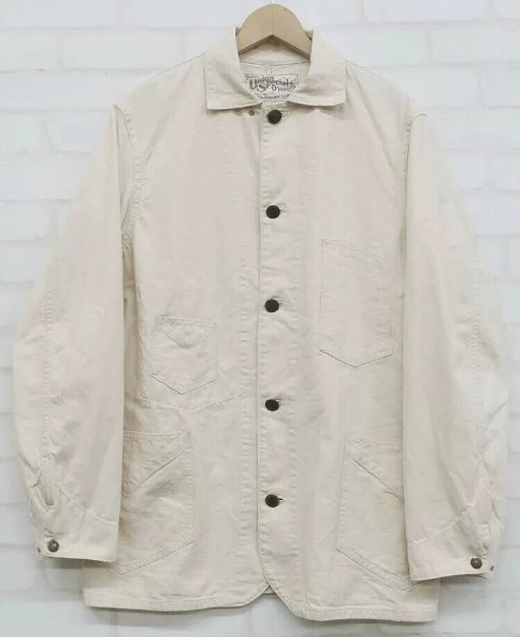 Freewheelers Freewheelers Bollweevil French Work Jacket Size US XS / EU 42 / 0 - 1 Thumbnail