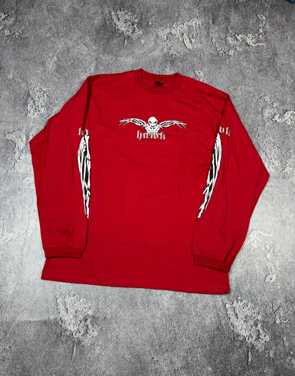 Powell Peralta Y2K Tony Hawk Birdhouse Skater 2000s Longsleeve Size US L / EU 52-54 / 3 - 2 Thumbnail