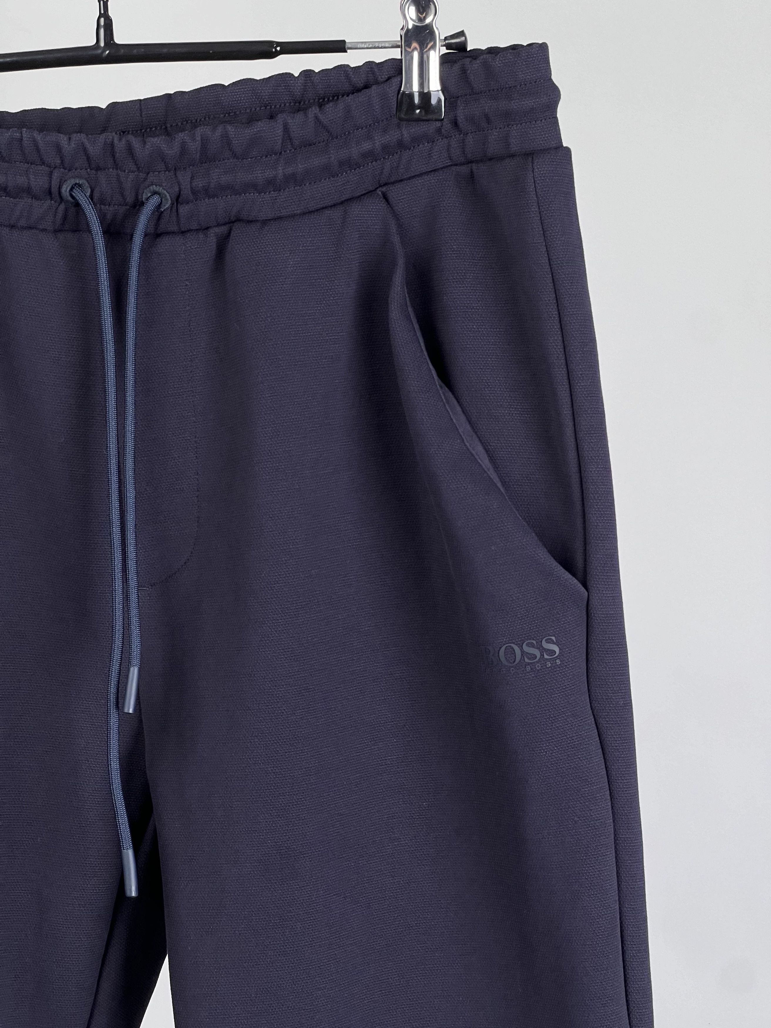 Hugo Boss Brand New BOSS Knit Sweatpants Navy M Size US 30 / EU 46 - 4 Thumbnail