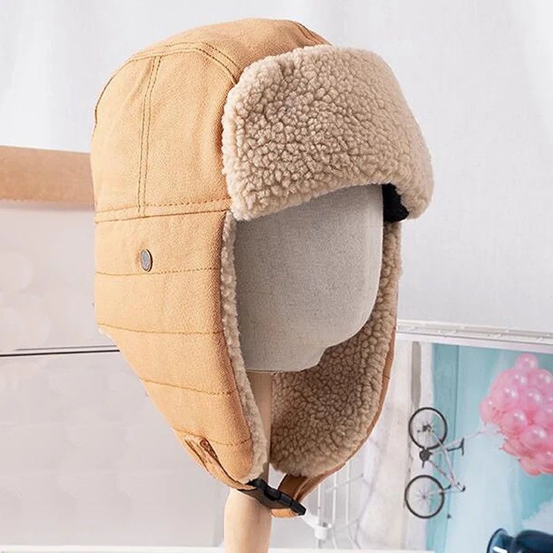 Other Unisex Ear Flap Winter Windproof Cycling Snow Hats Size ONE SIZE - 1 Thumbnail