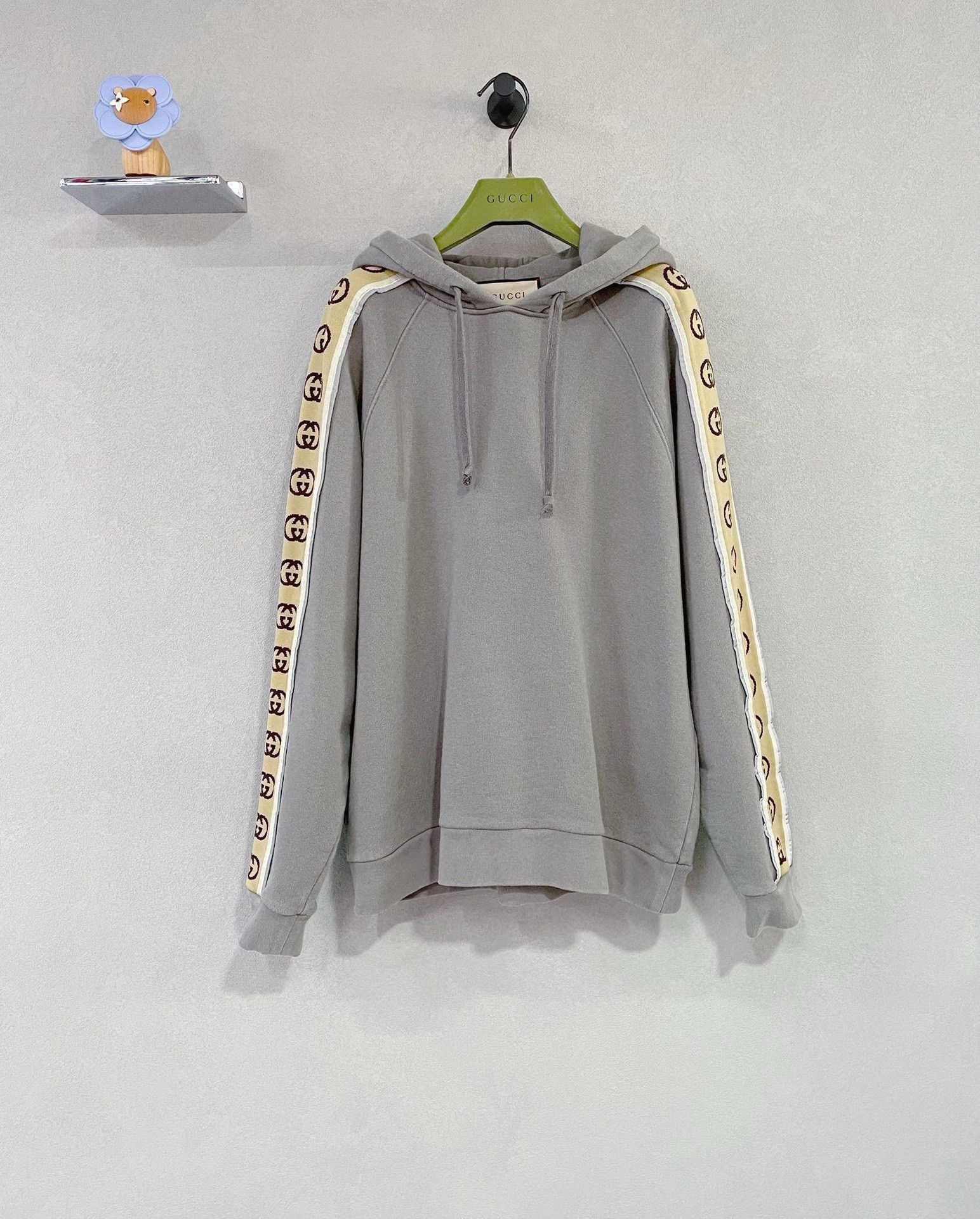 Gucci Gucci Gray classic double G sweatshirt 2501-Nextarrow Size US XS / EU 42 / 0 - 1 Thumbnail