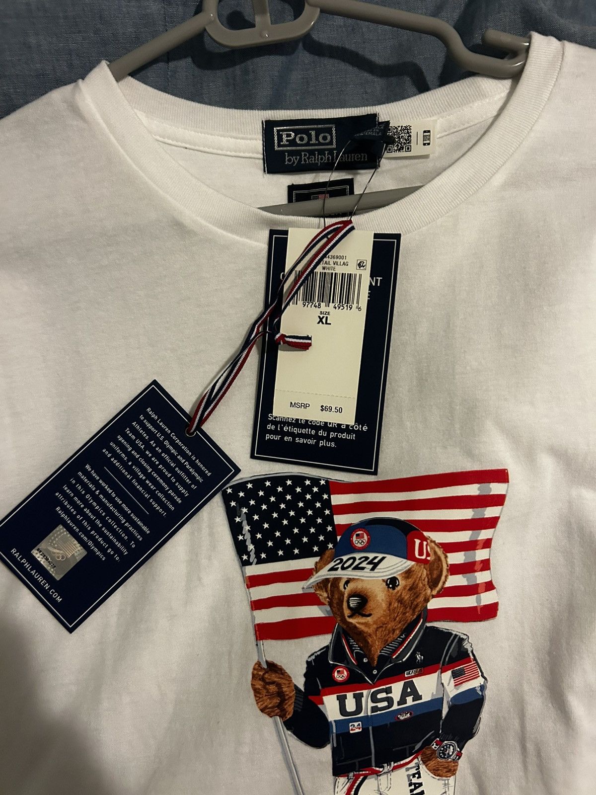 Polo Ralph Lauren Team USA Polo by Ralph Lauren T-Shirt XL Size US XL / EU 56 / 4 - 2 Thumbnail