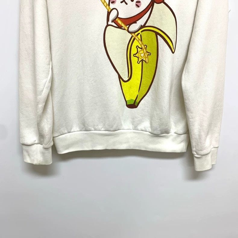 Gucci Gucci Cat Sweatshirt with Banana Graphic-2506 Size S / US 4 / IT 40 - 6 Thumbnail