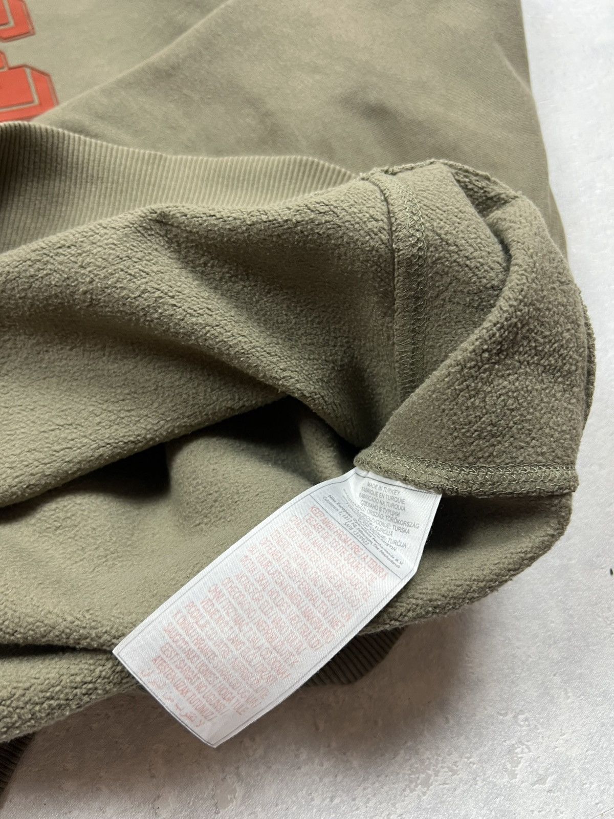 Nike 00s Nike Retro Logo Vintage Y2K Oversized Olive Sweatshirt Size US M / EU 48-50 / 2 - 7 Thumbnail