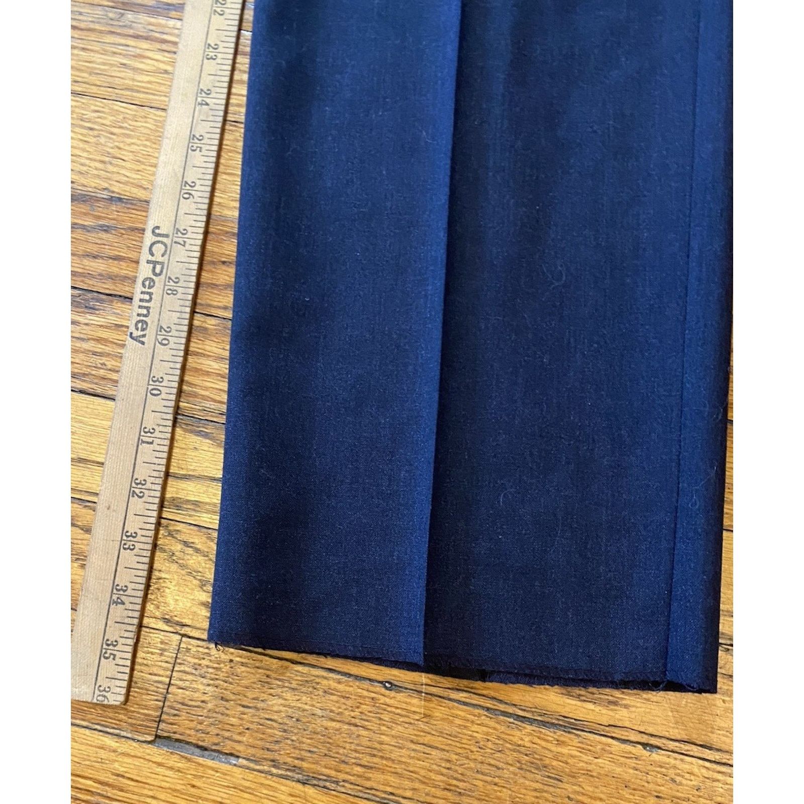 Evan Picone NWT USA Evan Picone Men’s Navy Pants Wool W36 Unfinished Hem Size US 36 / EU 52 - 8 Thumbnail