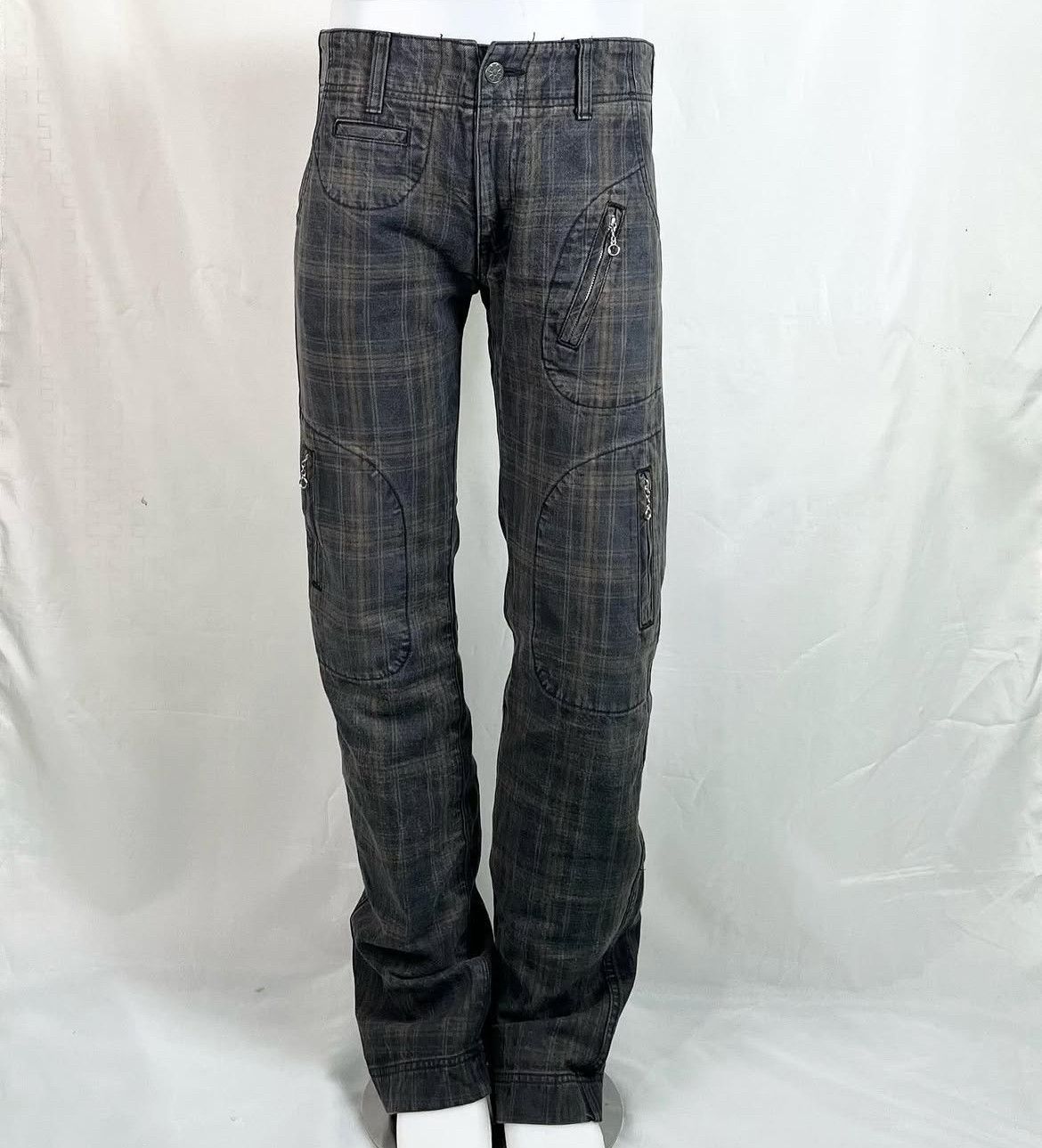 If Six Was Nine 2000s Ozone Rocks Hysteric Glamour Tartan Knee y2k Lgb Size US 32 / EU 48 - 3 Thumbnail
