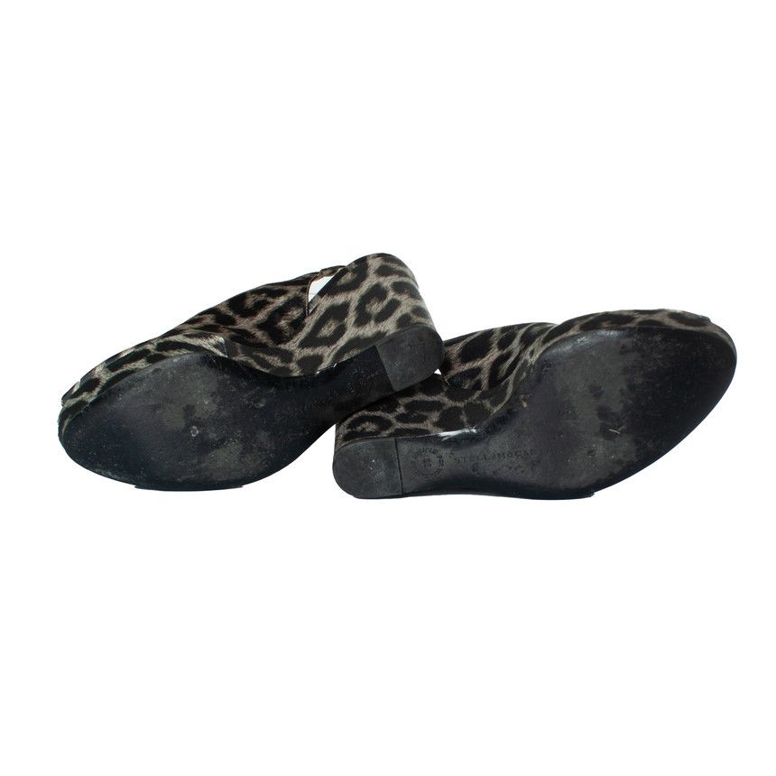 Stella McCartney Stella Mccartney, leopard printed wedges Size US 8 / IT 38 - 7 Thumbnail