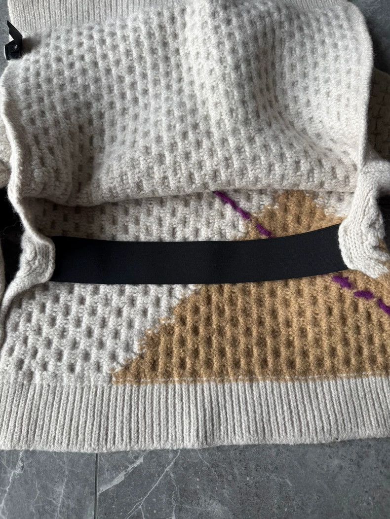 Raf Simons Raf simons 18 aw Argyle knitted sweater 13:58 Size US XS / EU 42 / 0 - 4 Thumbnail