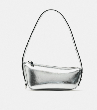 Zara Zara Asymmetrical Shoulder Bag Size ONE SIZE - 1 Thumbnail