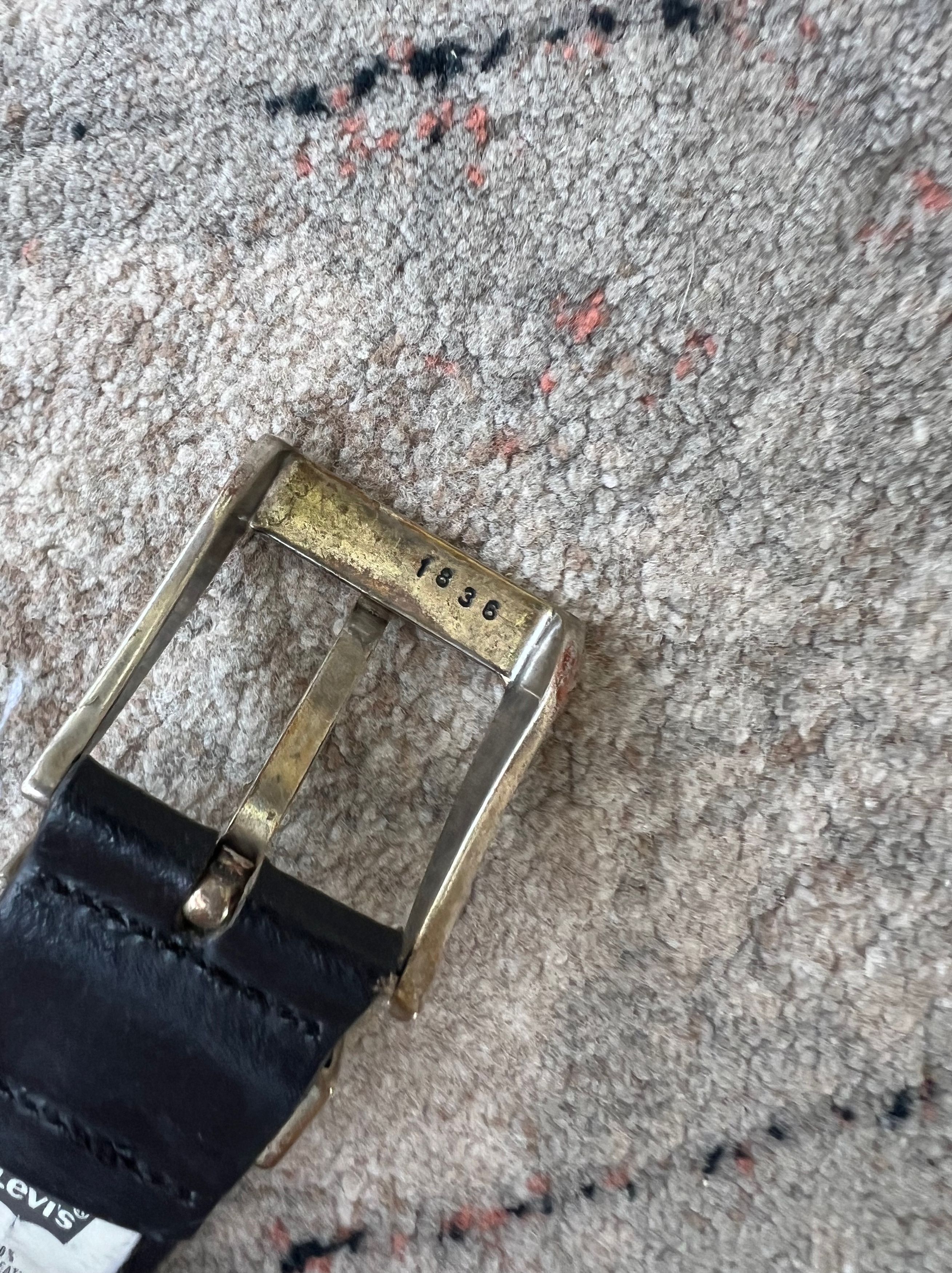 Leather × Levi's Levi's Leather Belt Size ONE SIZE - 6 Thumbnail