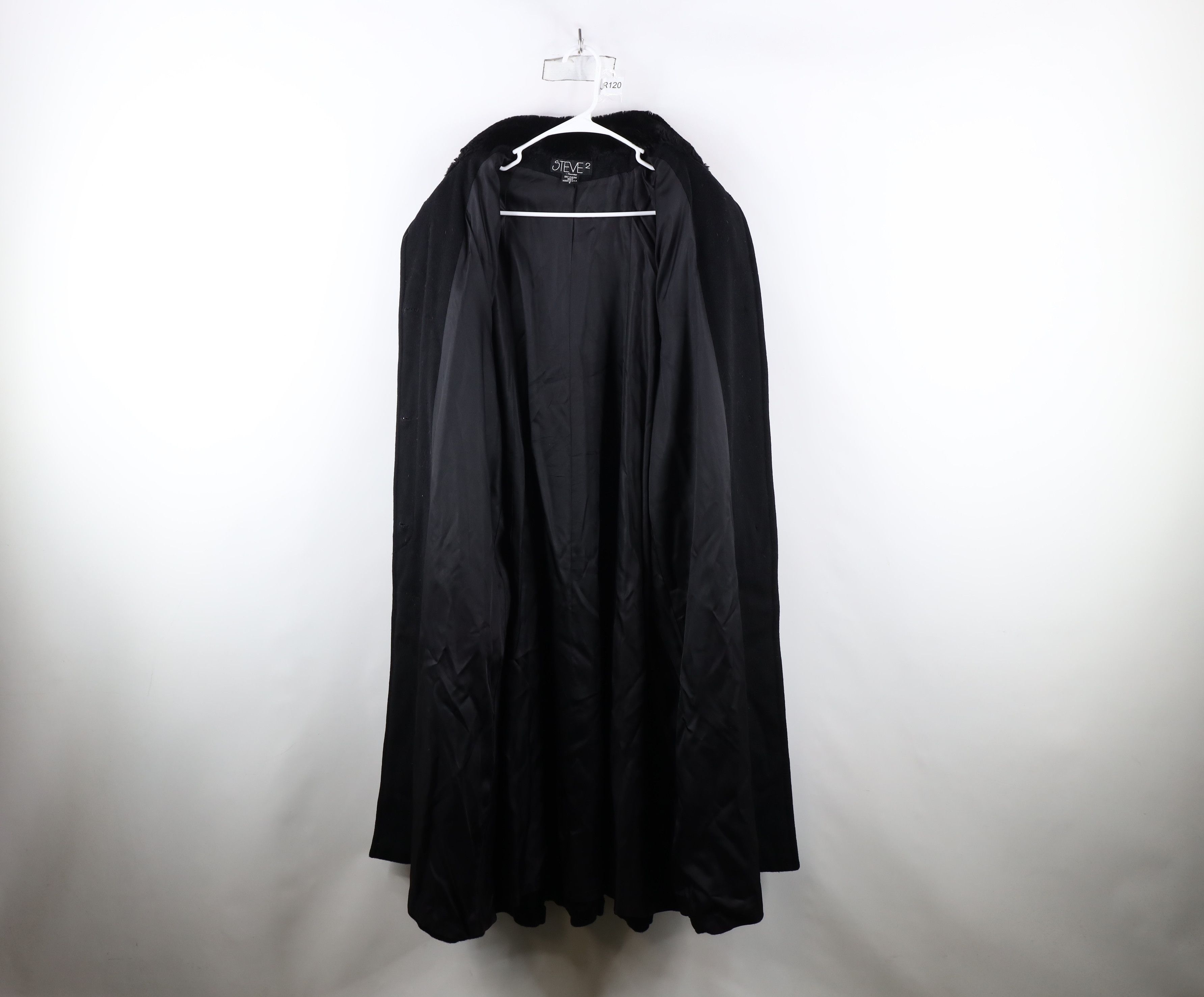Vintage Vintage 90s Streetwear Wool Pennylane Trench Coat Jacket USA Size M / US 6-8 / IT 42-44 - 9 Thumbnail