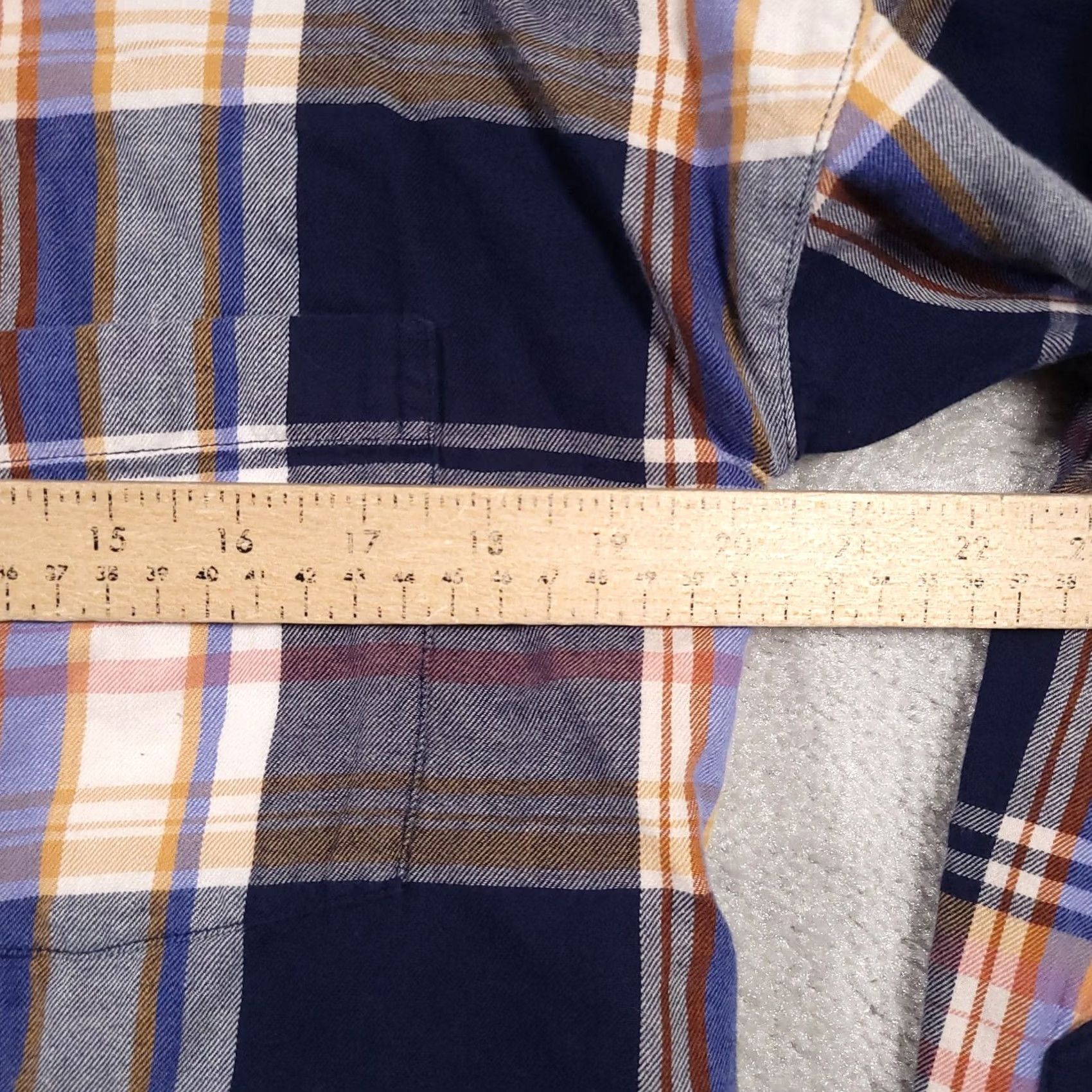 Old Navy Old Navy The Boyfriend Shirt Women's M Colorful Plaid Cotton Button Up Size M / US 6-8 / IT 42-44 - 7 Thumbnail