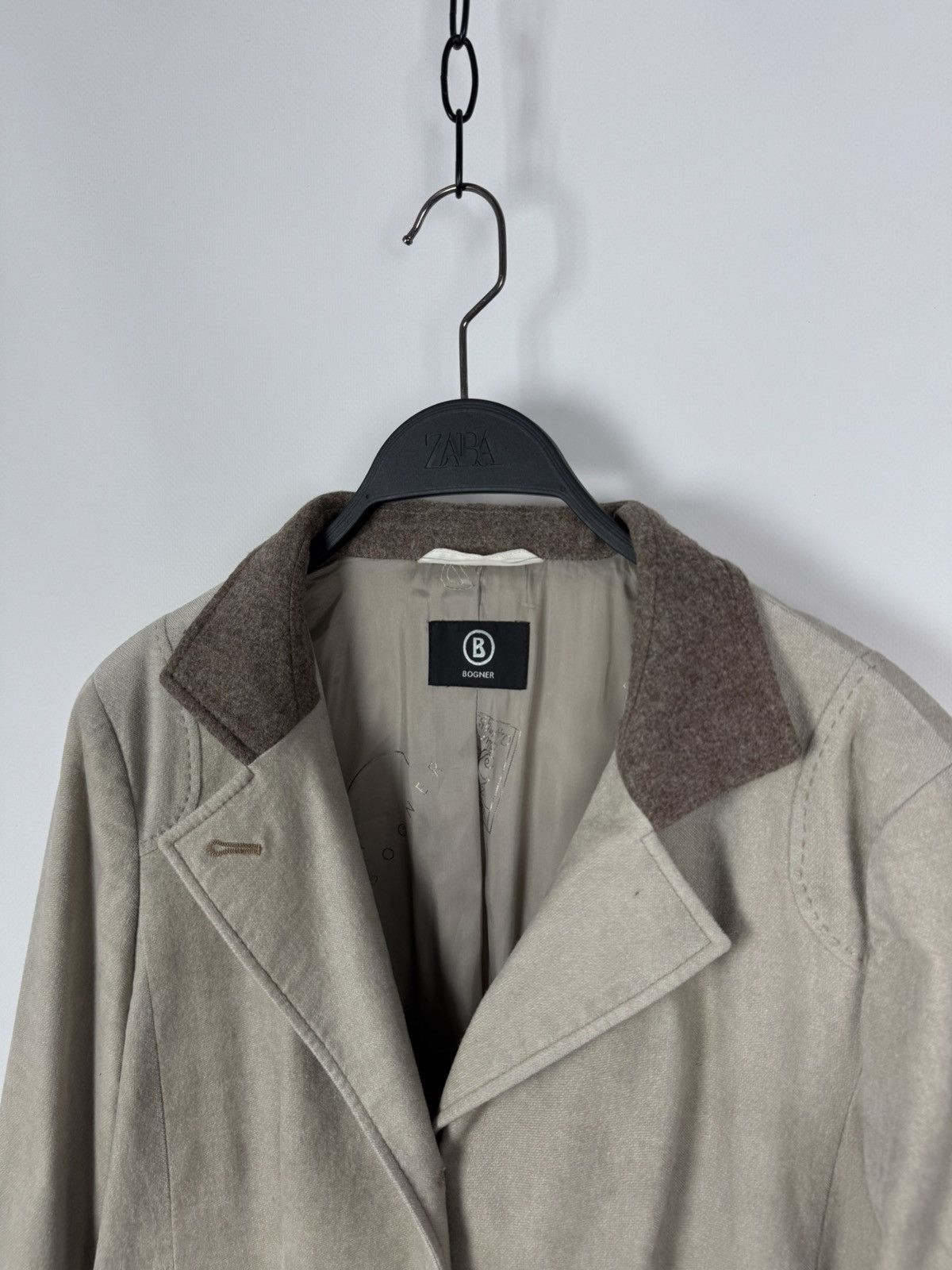 Bogner Bogner Cotton Blend Women’s Blazer Jacket Size L / US 10 / IT 46 - 4 Thumbnail