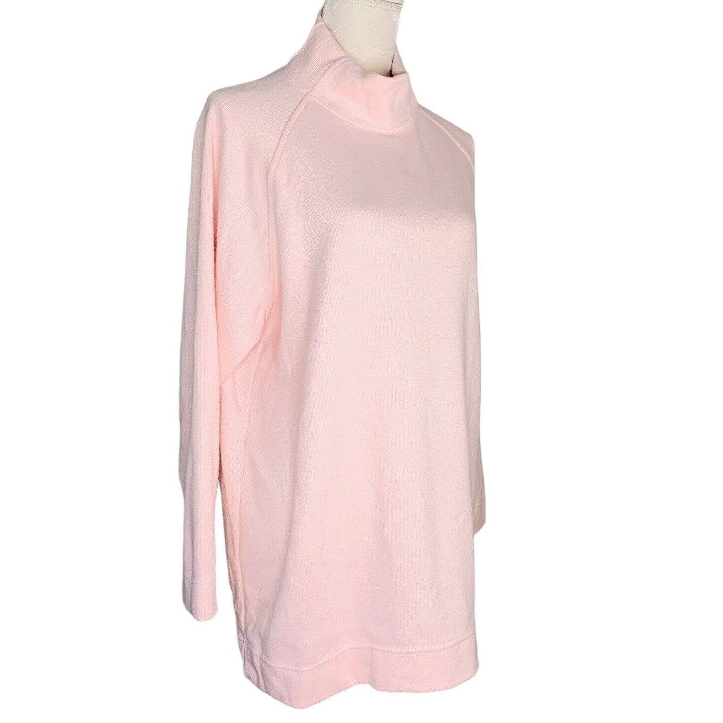 Other NY & Co Sweater Pink M Long Sleeves Mock Turtleneck Soft New Size M / US 6-8 / IT 42-44 - 4 Thumbnail