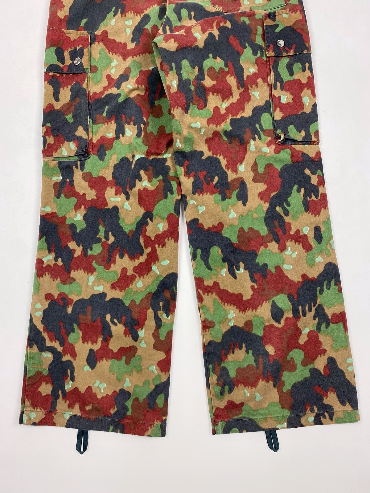 Vintage 1980’s Vintage Swiss Army Alpenflage Pizza Camo Cargo Pants Size US 32 / EU 48 - 11 Thumbnail
