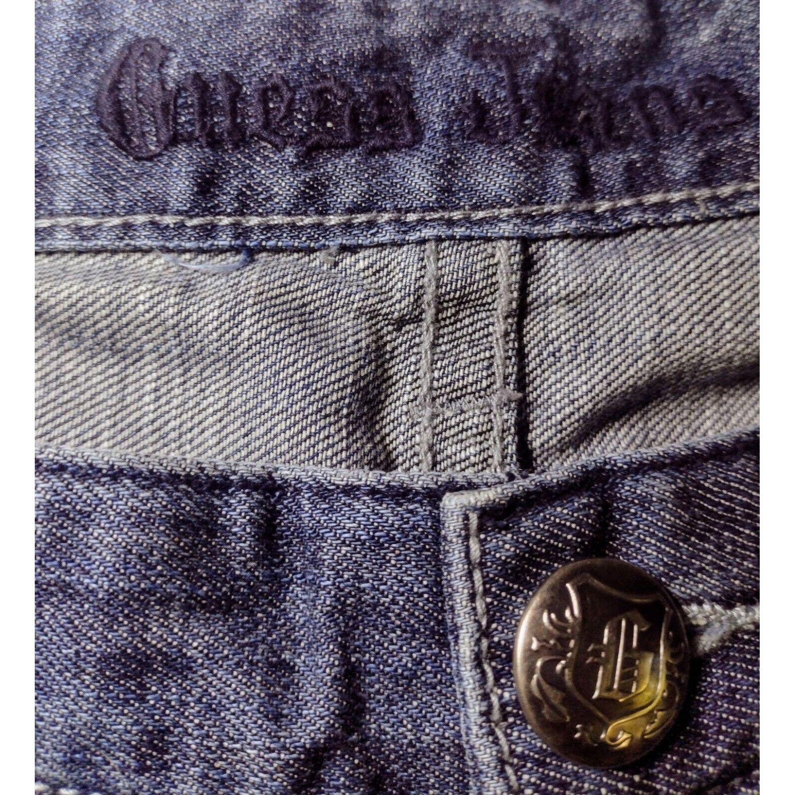 Guess Guess Embroidered Jeans Men's Size 40 x 33 Rockabilly Flap P Size US 40 / EU 56 - 7 Thumbnail