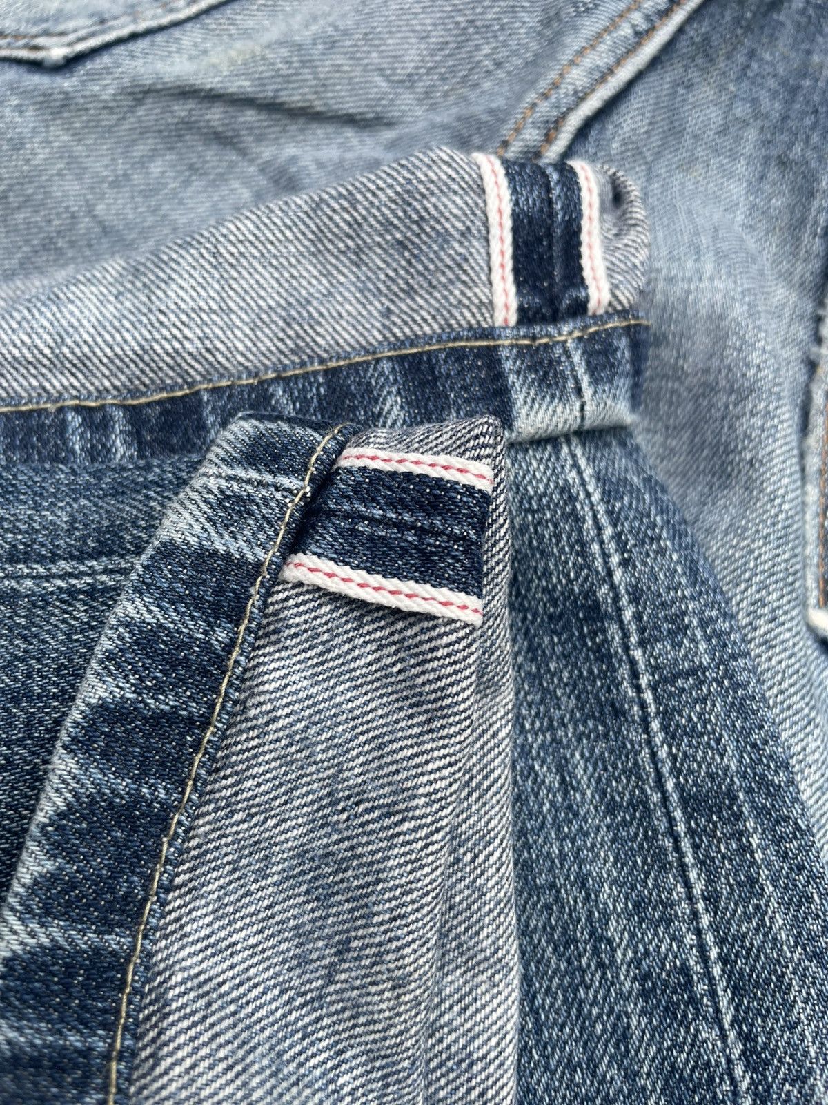Japanese Brand × Uniqlo Uniqlo Selvedge Distresed Jeans Size US 32 / EU 48 - 18 Thumbnail